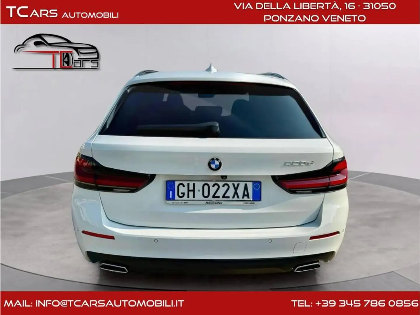 BMW 520 520d 2.0 IBRIDA DIESEL-AUTOMATICA -KM CERT. BMW Bianco - 1