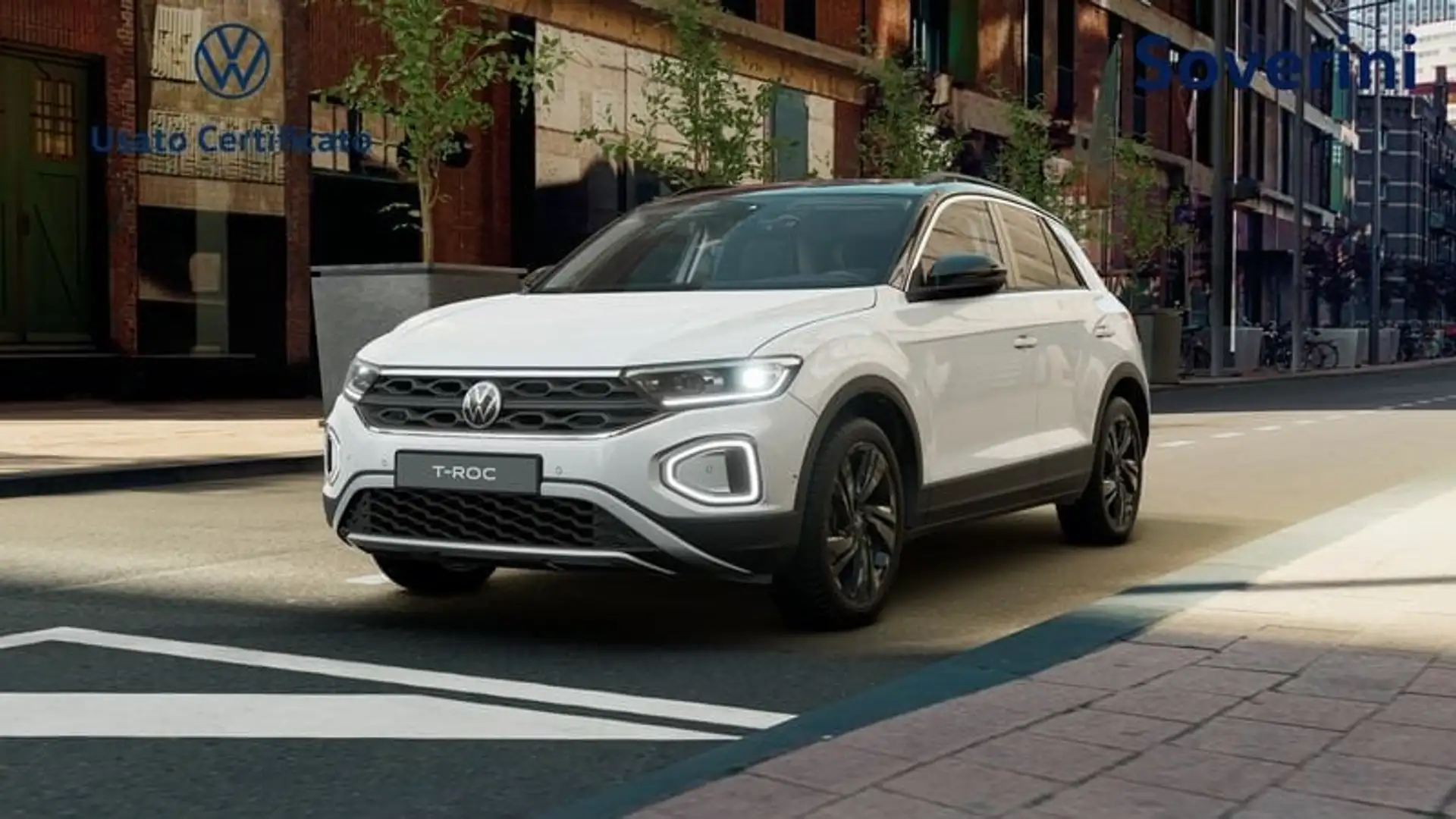 Volkswagen T-Roc 1.5 TSI ACT DSG Sport Bianco - 1