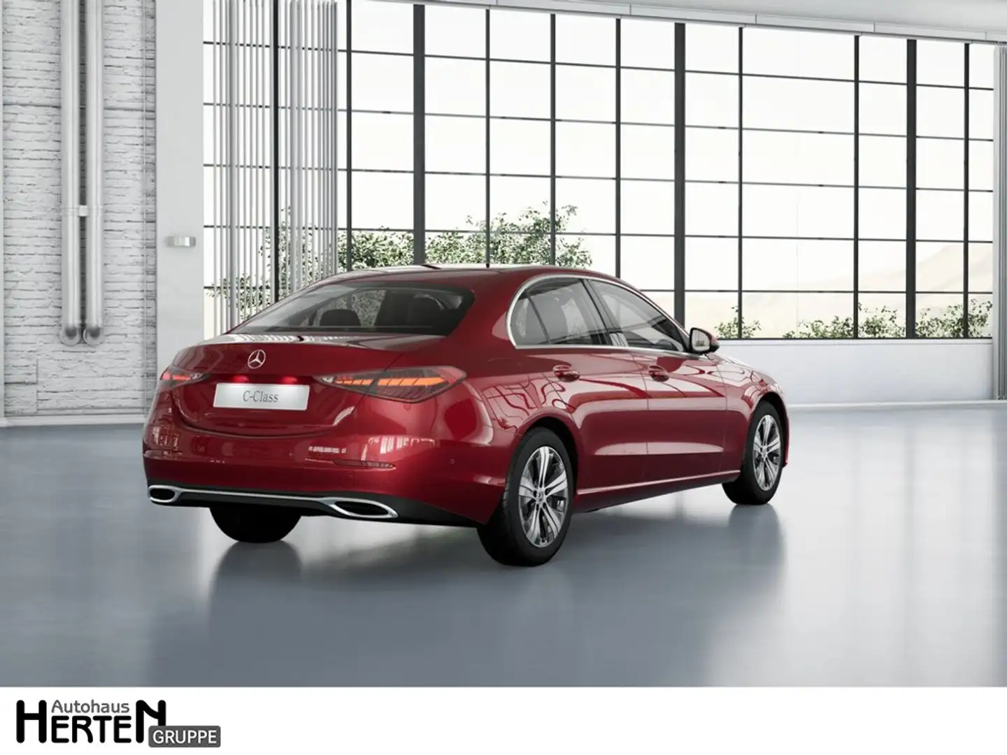 Mercedes-Benz C 180 +AVANTGARDE+KAMERA 360+NAVIGATION+LED+AMBI Rouge - 2