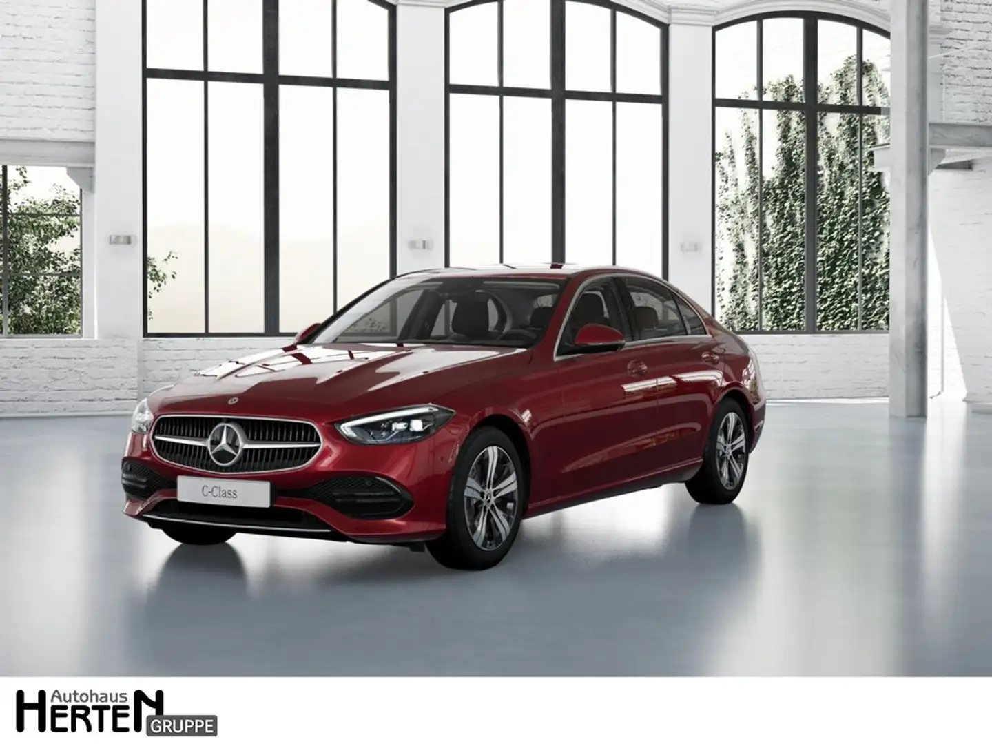 Mercedes-Benz C 180 +AVANTGARDE+KAMERA 360+NAVIGATION+LED+AMBI Rouge - 1