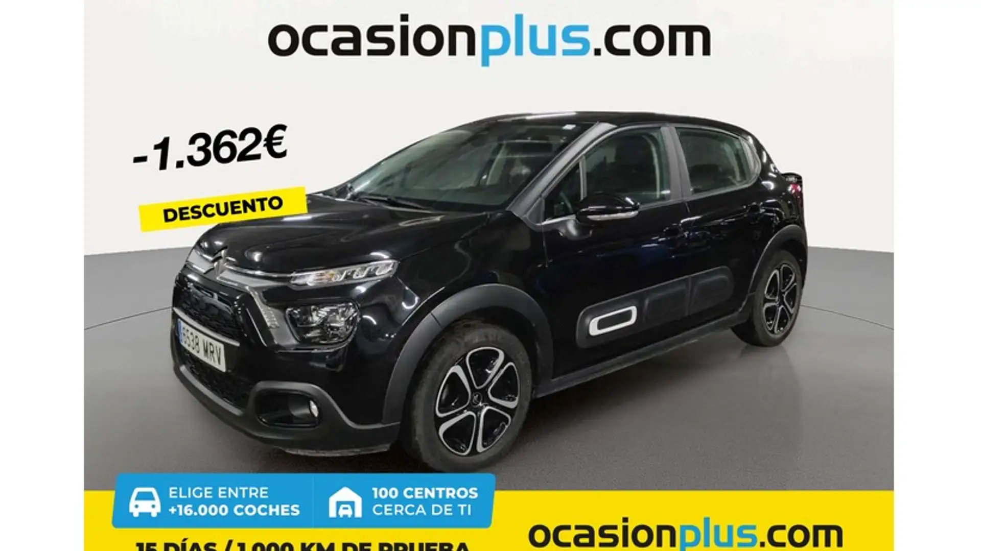 Citroen C3 1.5BlueHDi S&S Plus 100 Negro - 1
