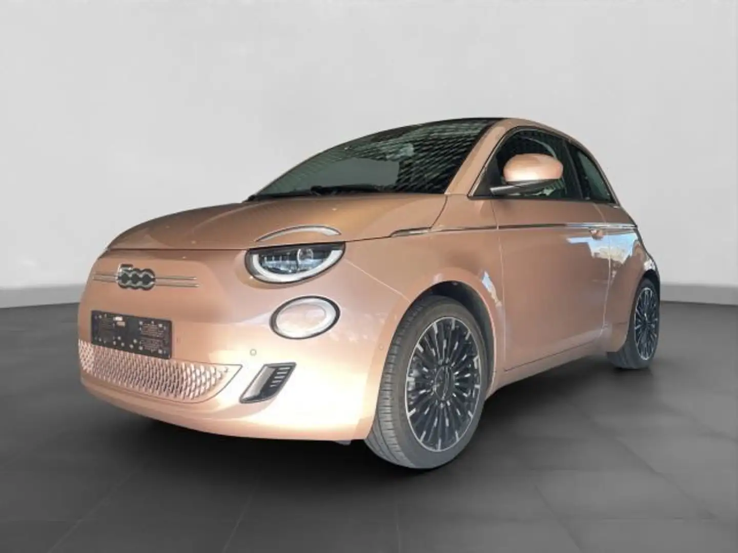 Fiat 500e Cabrio Base 42 kWh # Navi, Rückfahrkamera # Paars - 1
