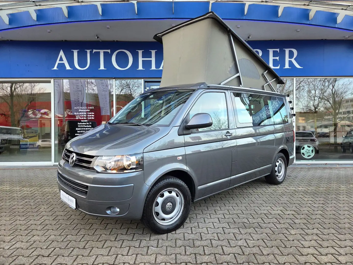 Volkswagen T5 California 1.HD STDHZG 3-ZONE-AC MFL SHZ PDC Grau - 1