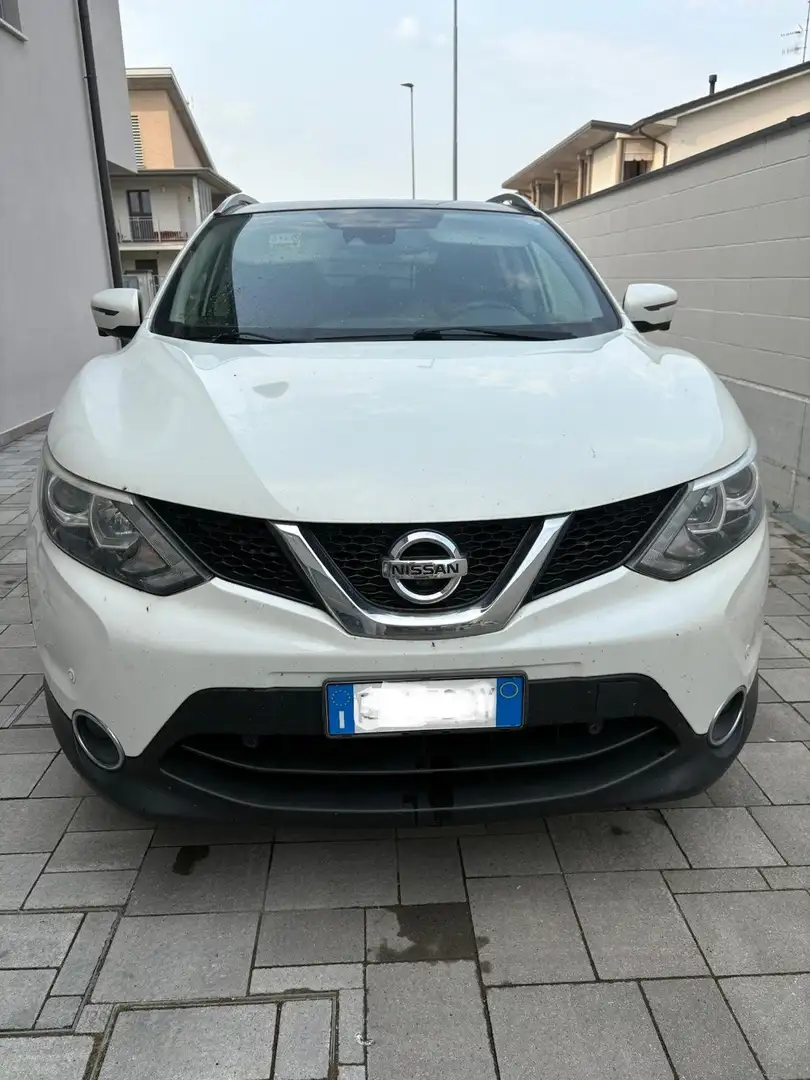 Nissan Qashqai Qashqai II 2014 1.5 dci Tekna 110cv E6 Bianco - 1