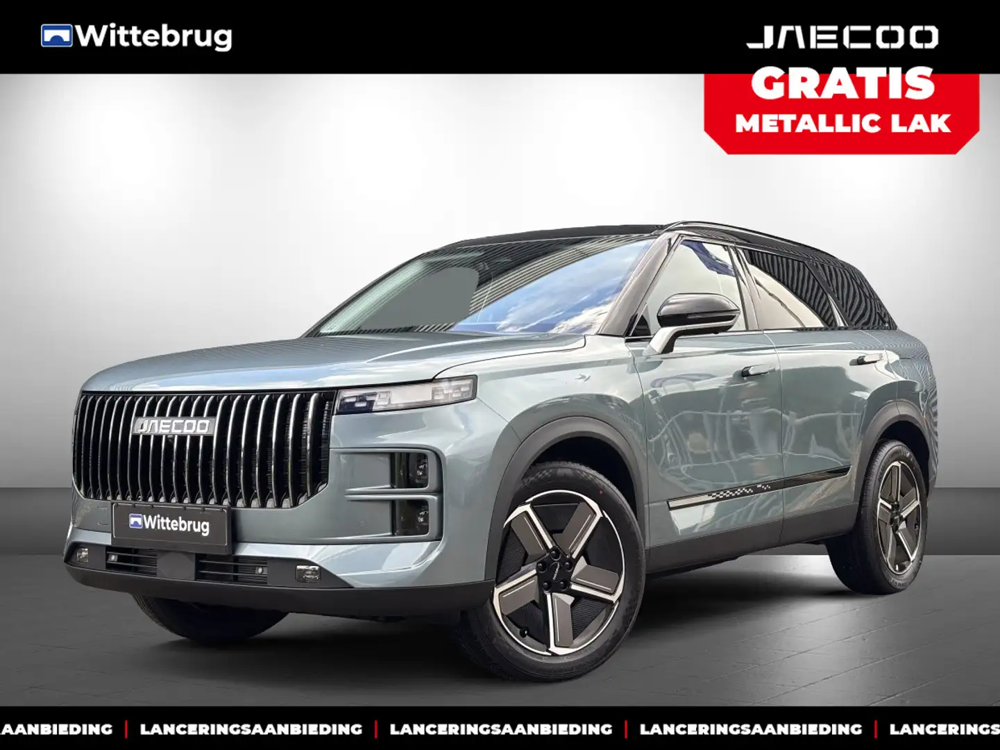 Jaecoo 7 PHEV Exclusive met 1500 KG trekgewicht, 1200 KM Grau - 1