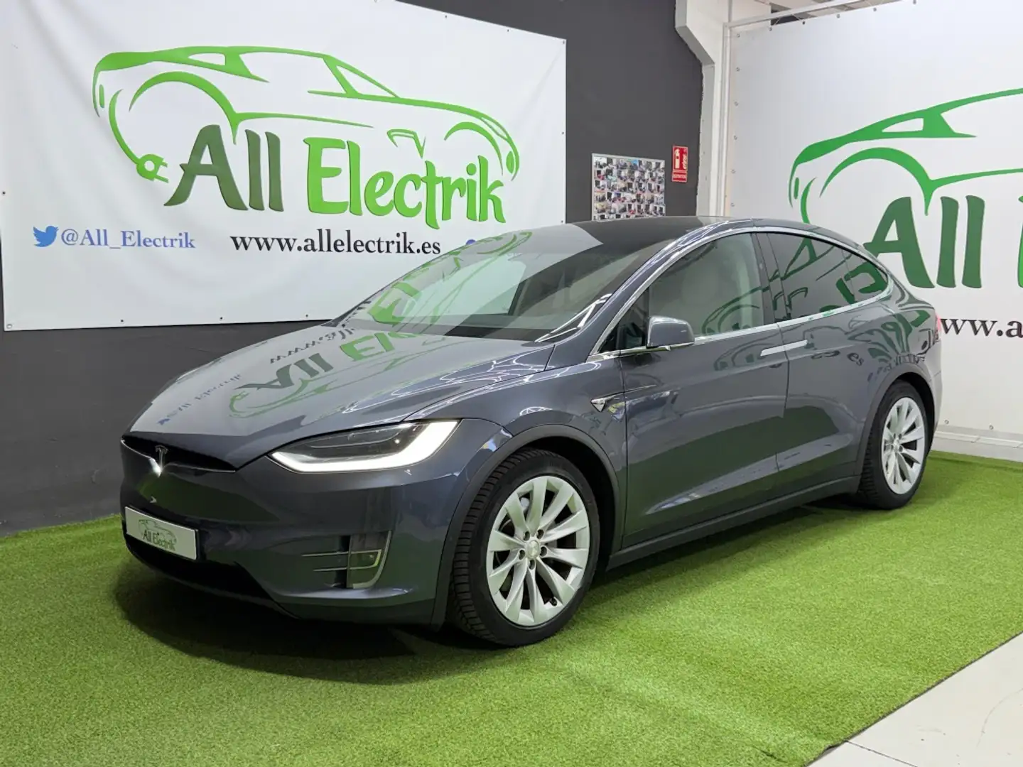 Tesla Model X 100D AWD Gris - 2