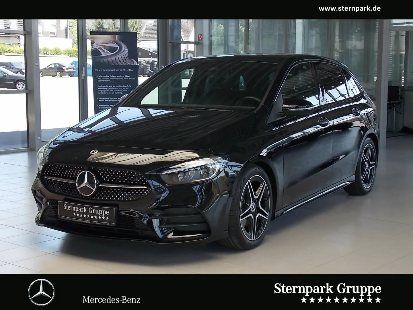 Mercedes-Benz B 180 B180 AMG Night Navi-Premium,LED,R-Kam.Hands-Free Noir - 1