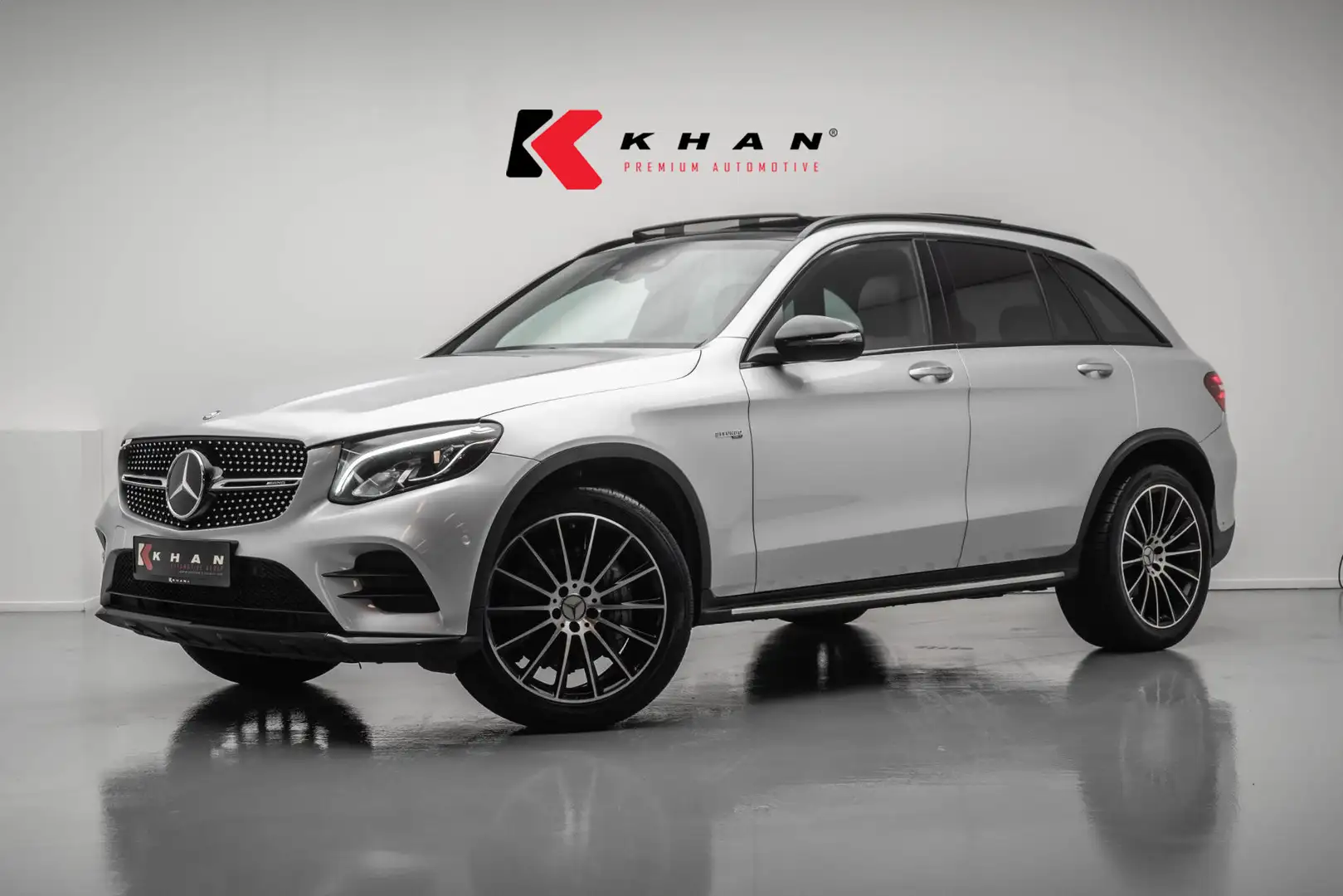 Mercedes-Benz GLC 43 AMG 4MATIC |Pano|Memory|Burmester|Keyless|Carbon| Argent - 1