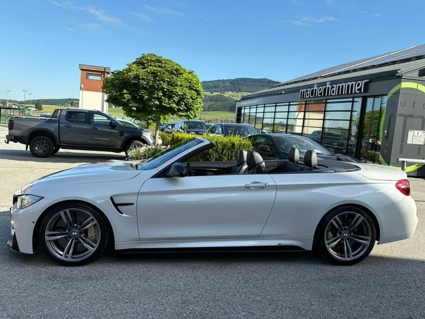 BMW M4 Cabrio M-DKG*CARBON-KERAMIC*H&K*360*KEY*19'' Weiß - 2