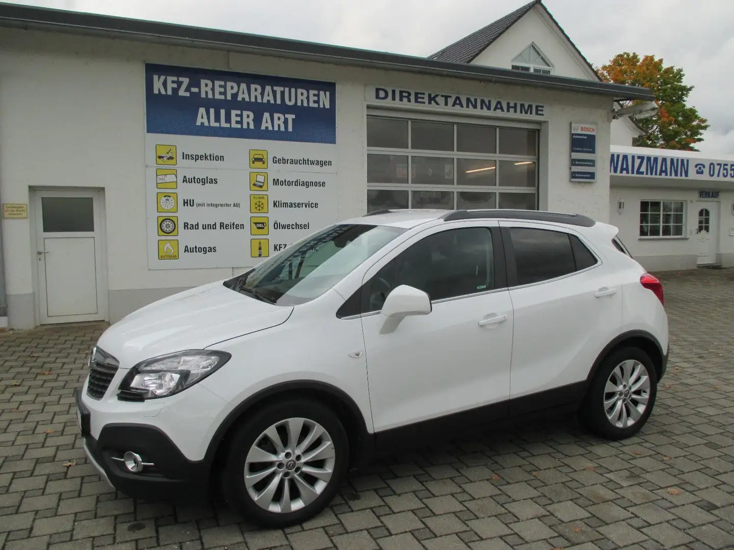 Opel Mokka 1.4 Turbo Innovation, Navi Weiß - 1
