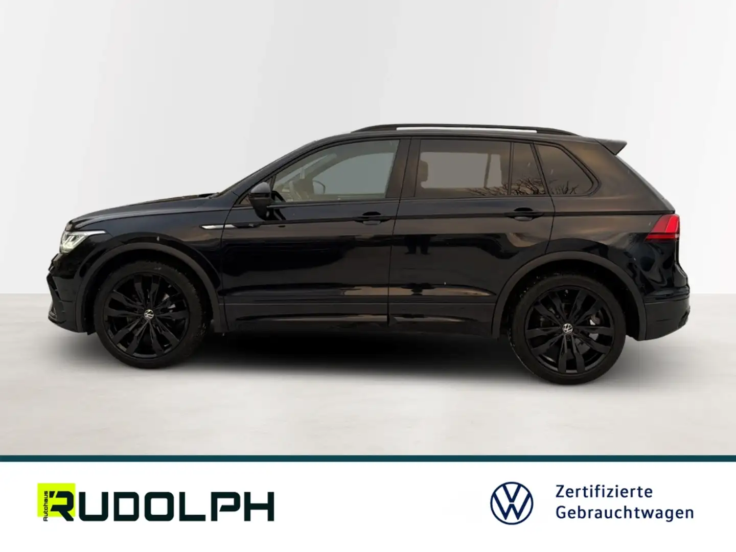Volkswagen Tiguan R-Line 1.5 TSI DSG LED ACC Navi SHZ StandHZG Fernl Schwarz - 2