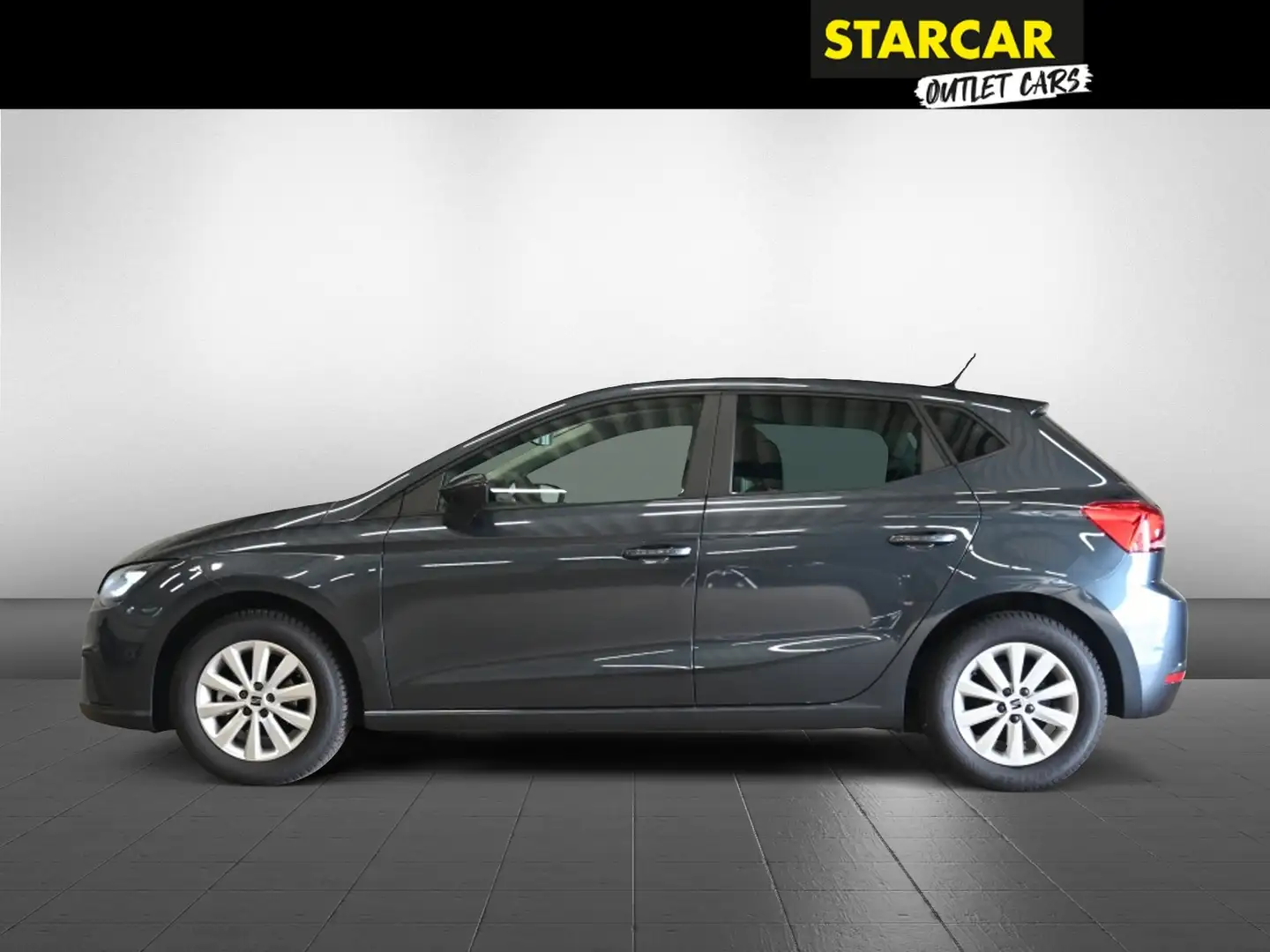 SEAT Ibiza 1.0 TSI Style |ACC|LED|VIRTUAL Plateado - 2