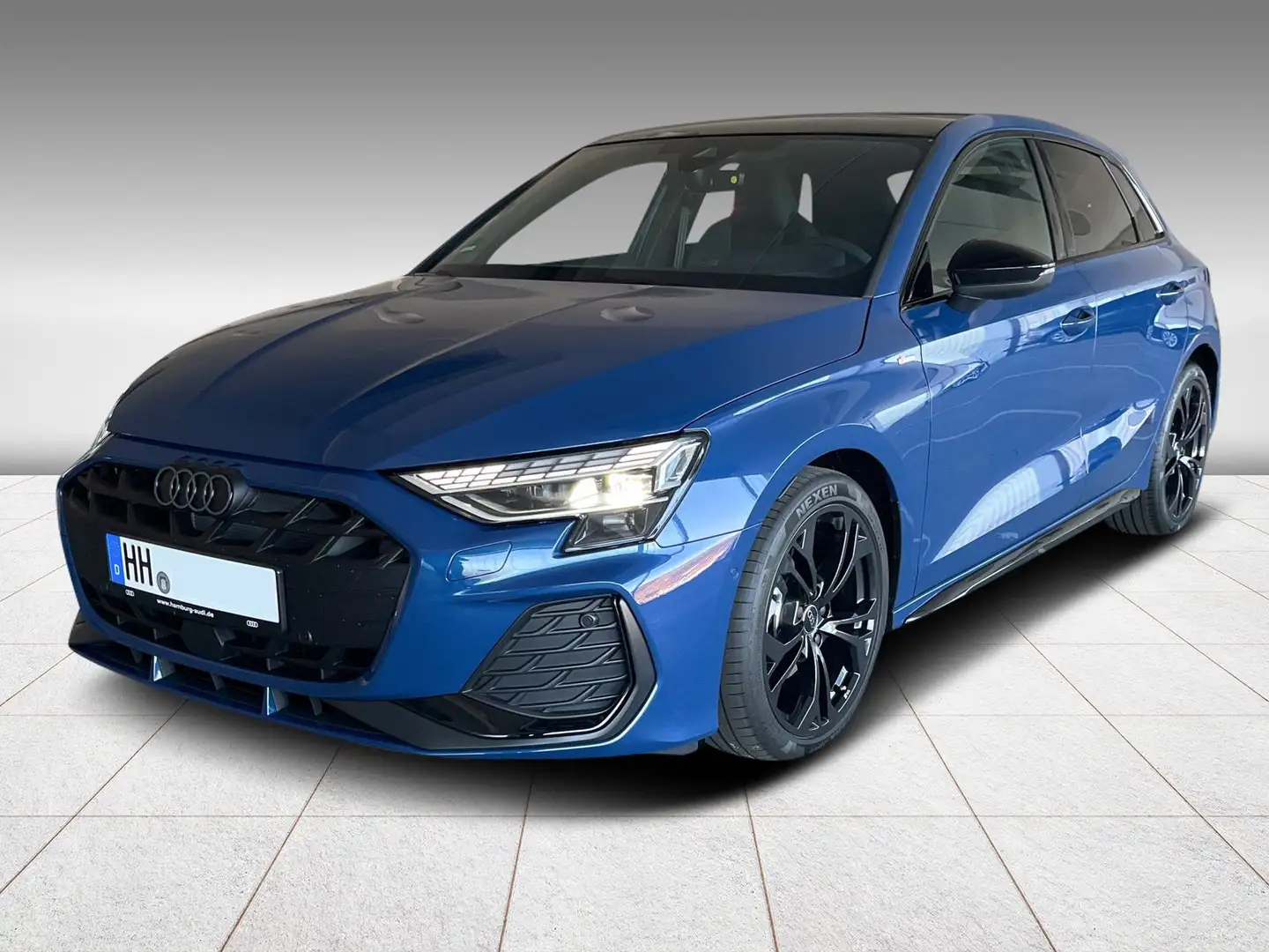 Audi A3 35 TFSI S line S tronic Navi Matrix Blau - 2