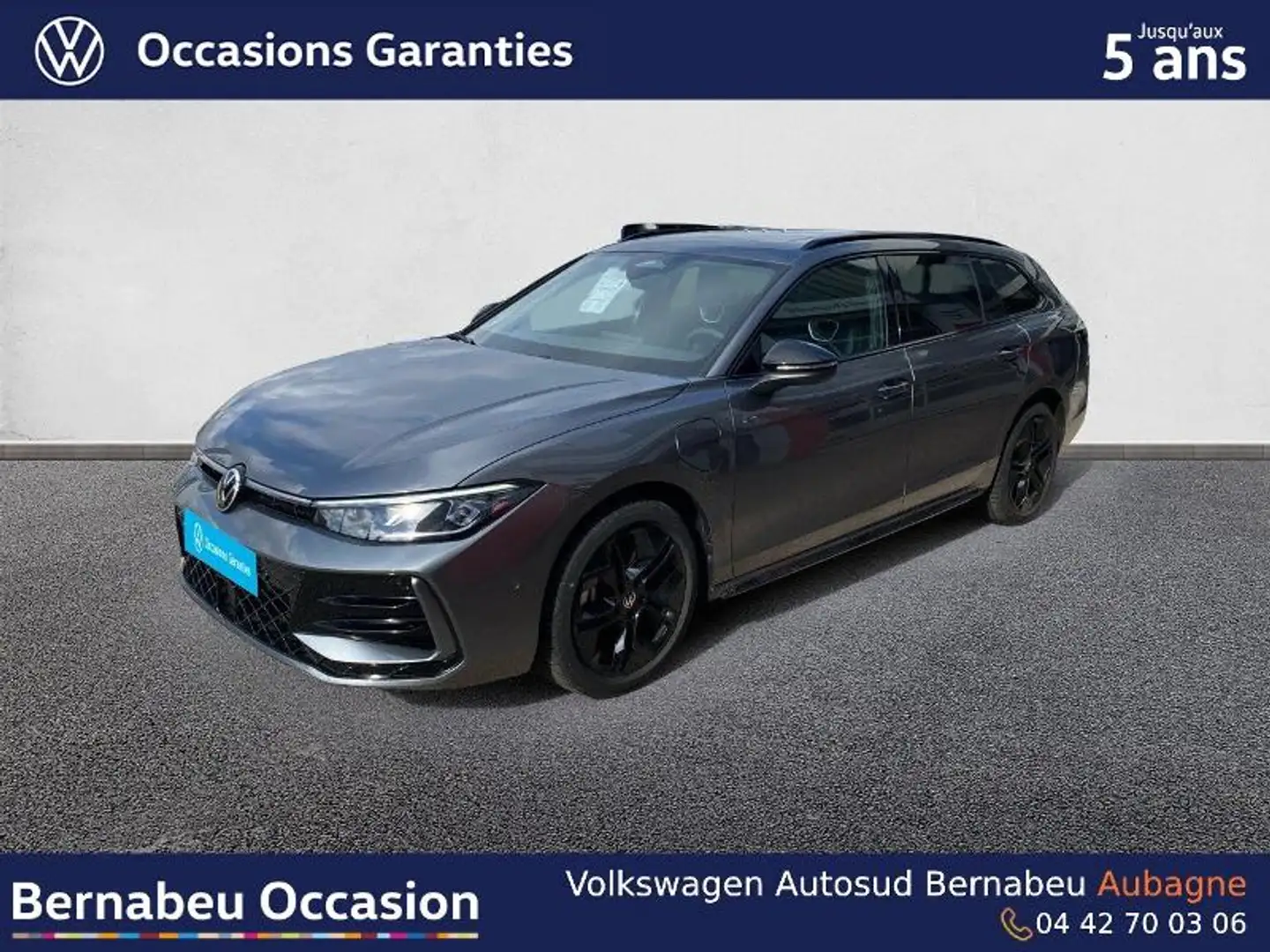 Volkswagen Passat 1.5 eHybrid 272ch R-Line DSG6 Gris - 1