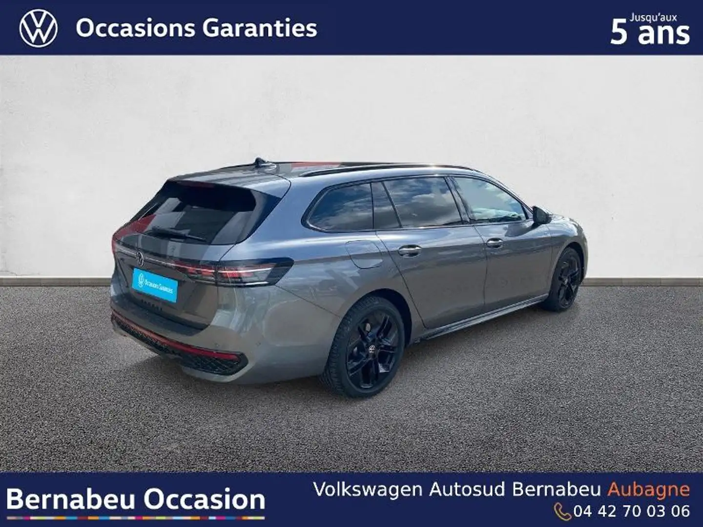 Volkswagen Passat 1.5 eHybrid 272ch R-Line DSG6 Gris - 2