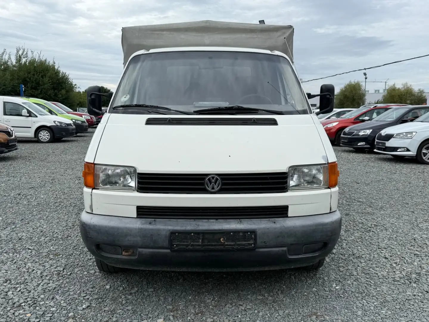 Volkswagen T4 Pritsche Plane 2.4 Diesel*Fahrbereit*KeinTÜV* Weiß - 2