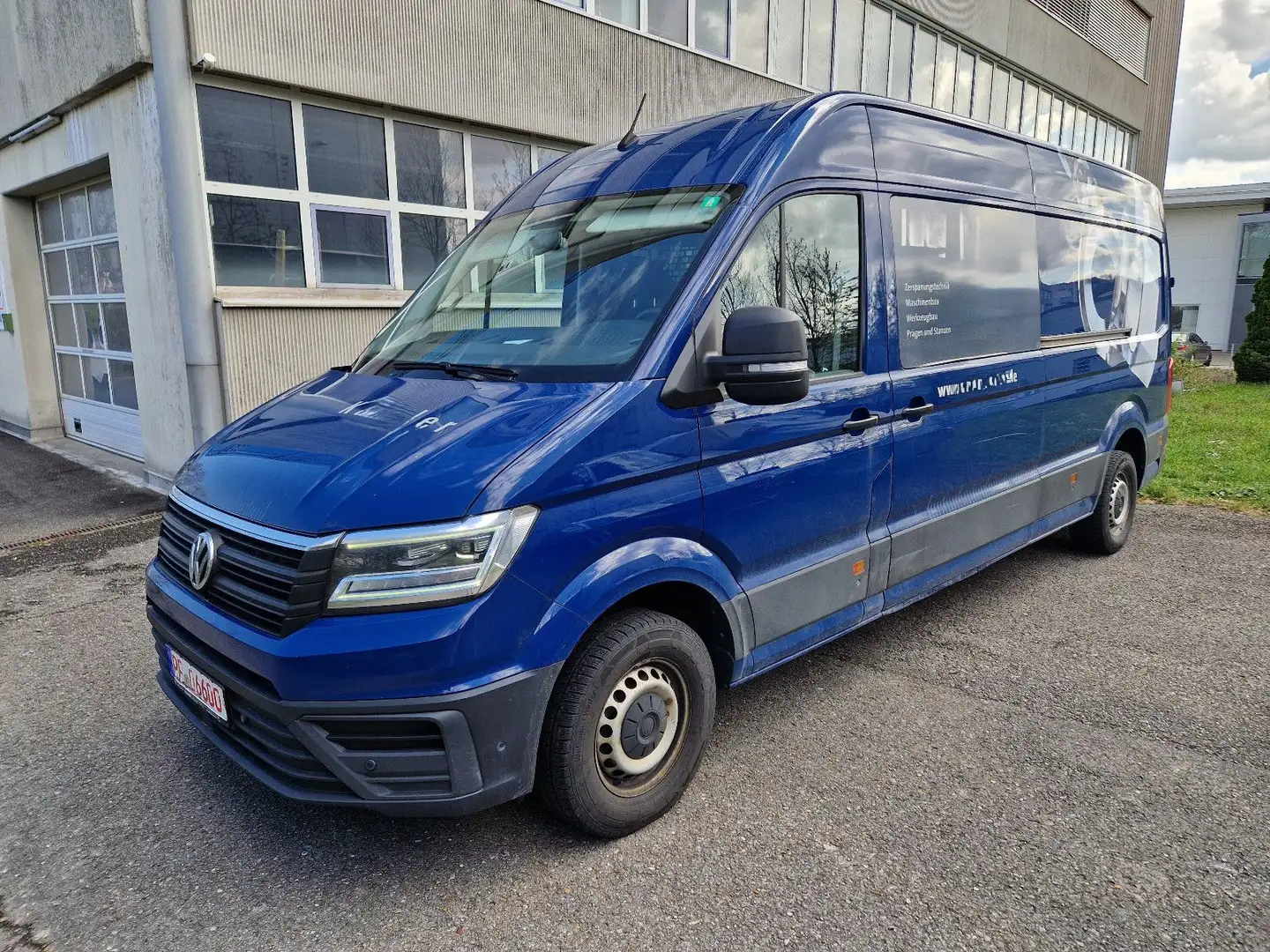 Volkswagen Crafter 35 FWD Lang+Hoch DSG LED ACC RFK Blau - 1