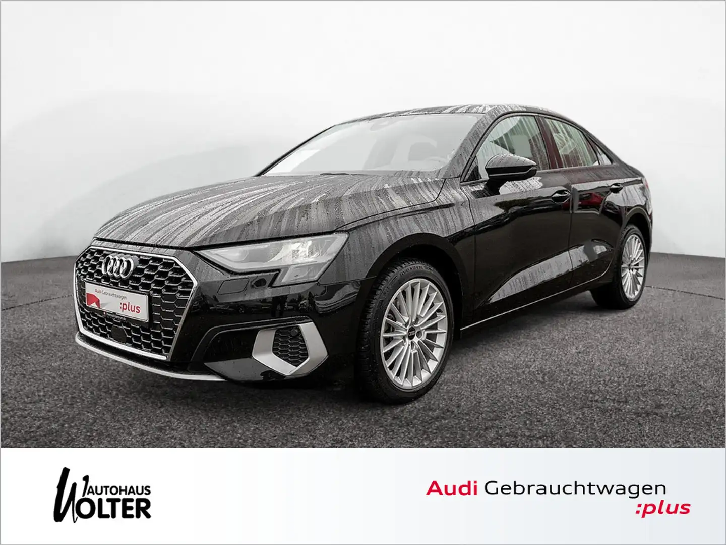 Audi A3 Limousine 35 TDI advanced NAVI KAM ACC SHZ Schwarz - 1