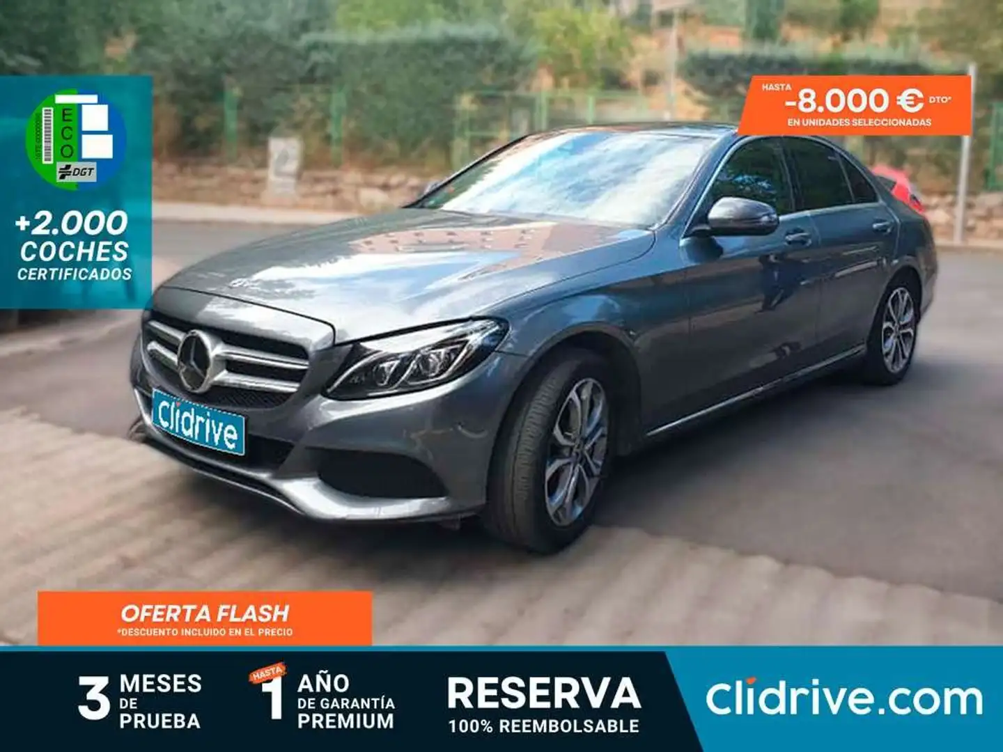 Mercedes-Benz C 350 e Gris - 1