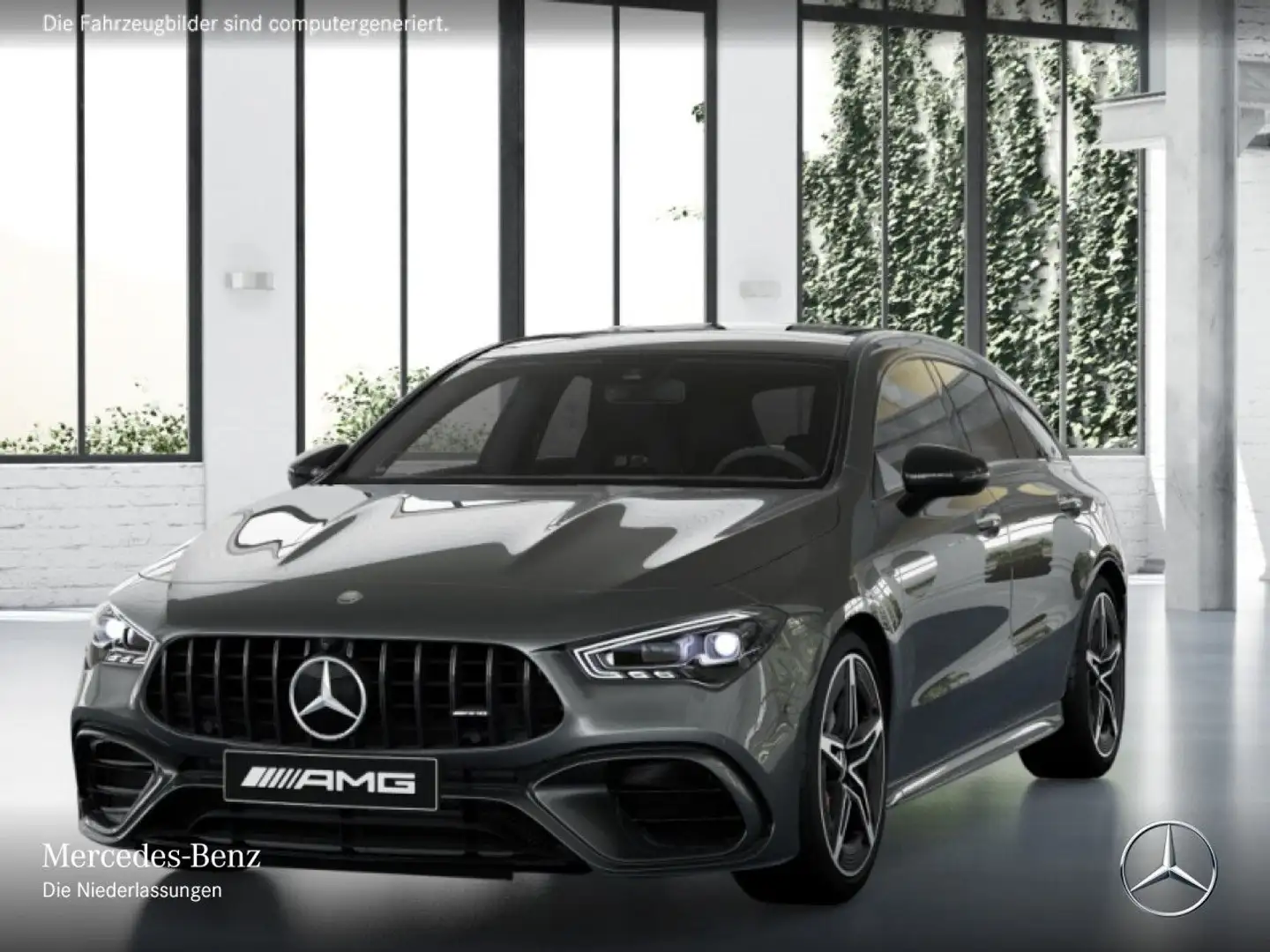 Mercedes-Benz CLA 45 AMG CLA 45 S 4M PANO+360°+MULTIBEAM+BURMESTER+HUD+8G Szary - 2