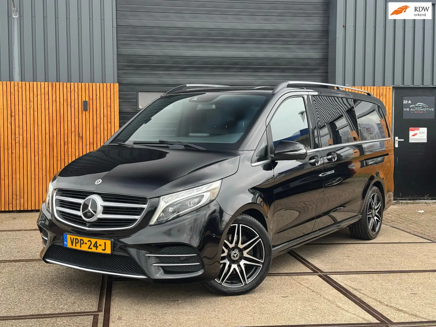 Mercedes-Benz V 250 250d AMG L2*acc*burmester*stoelverw+koeling*standk Nero - 1