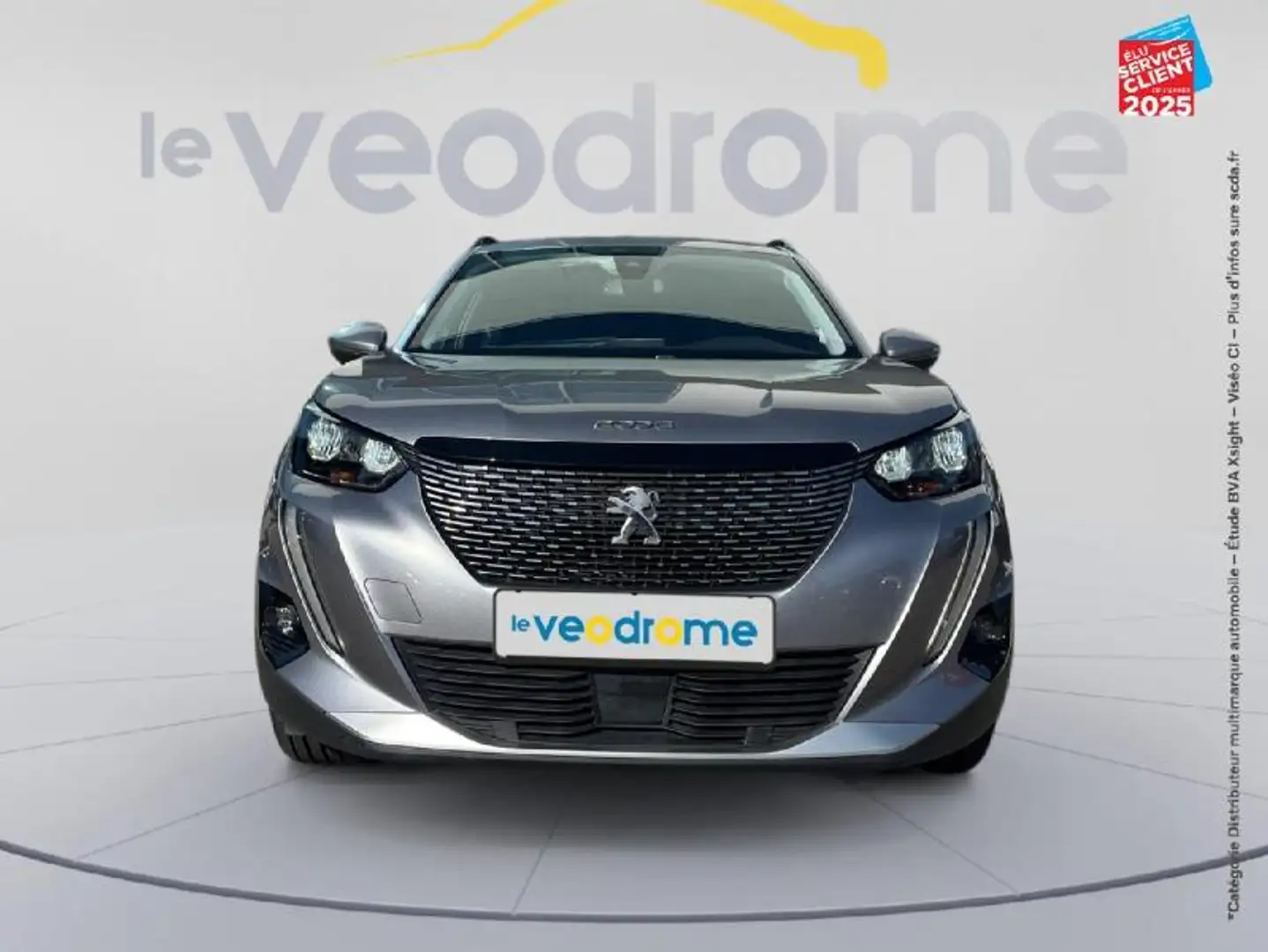 Peugeot 2008 1.5 BlueHDi 130ch S/S Allure Pack EAT8 125g Gris - 2