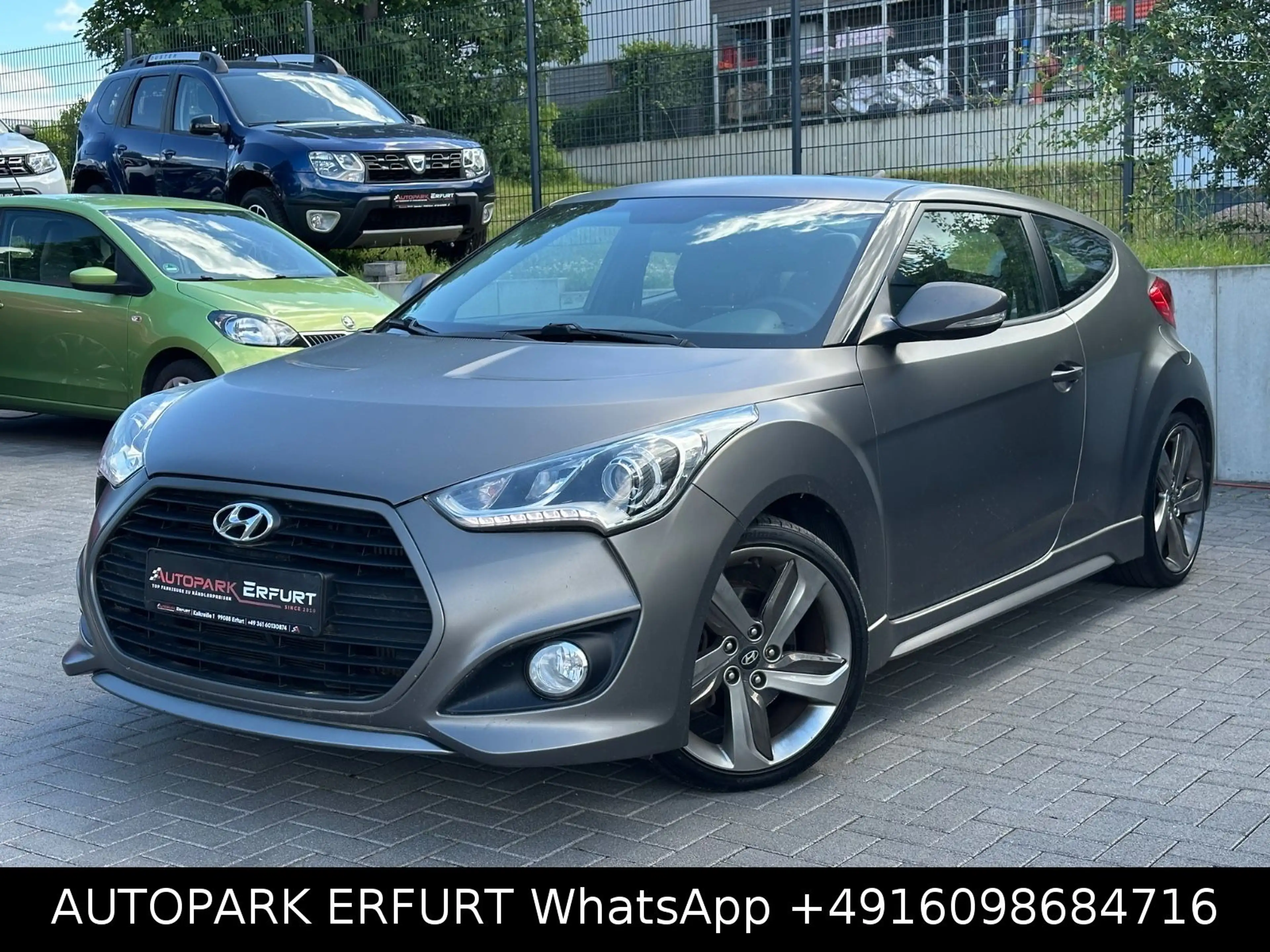 Hyundai VELOSTER Premium 1.6 TURBO*Klima*Leder*Temp*Navi — photo 11