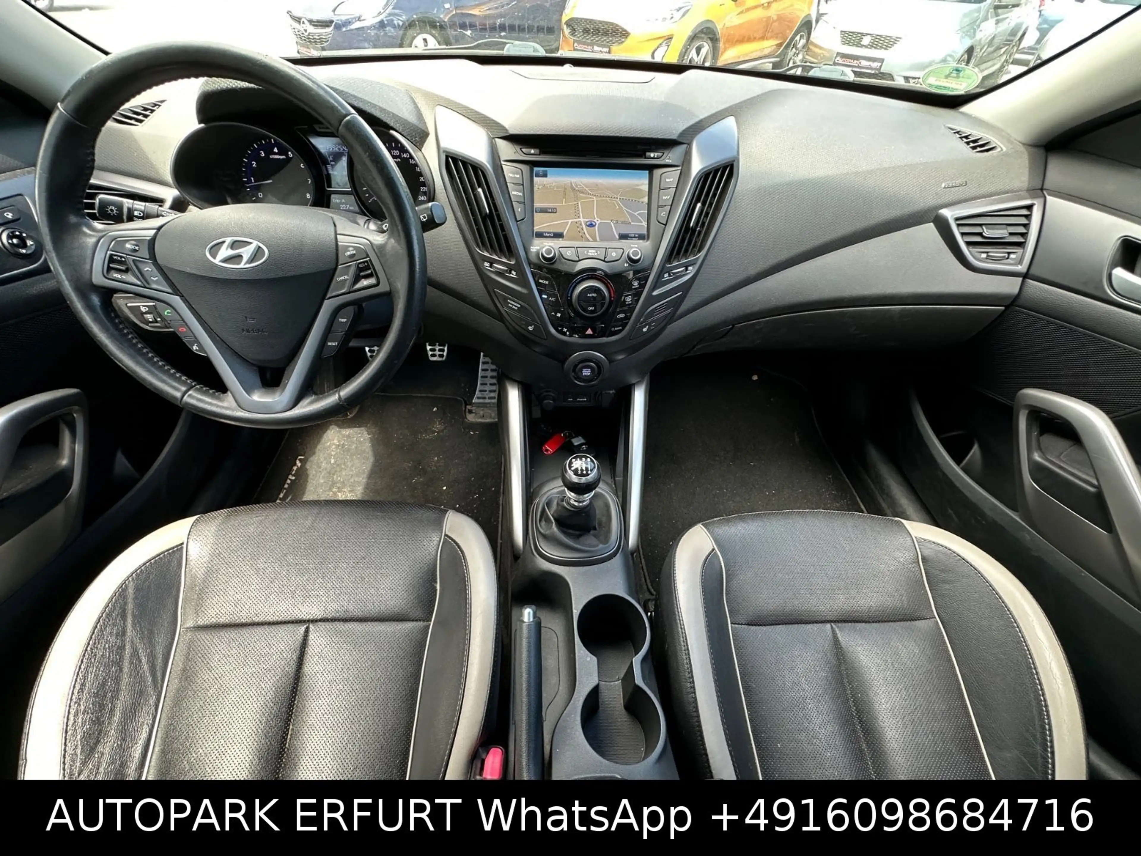 Hyundai VELOSTER Premium 1.6 TURBO*Klima*Leder*Temp*Navi — photo 19