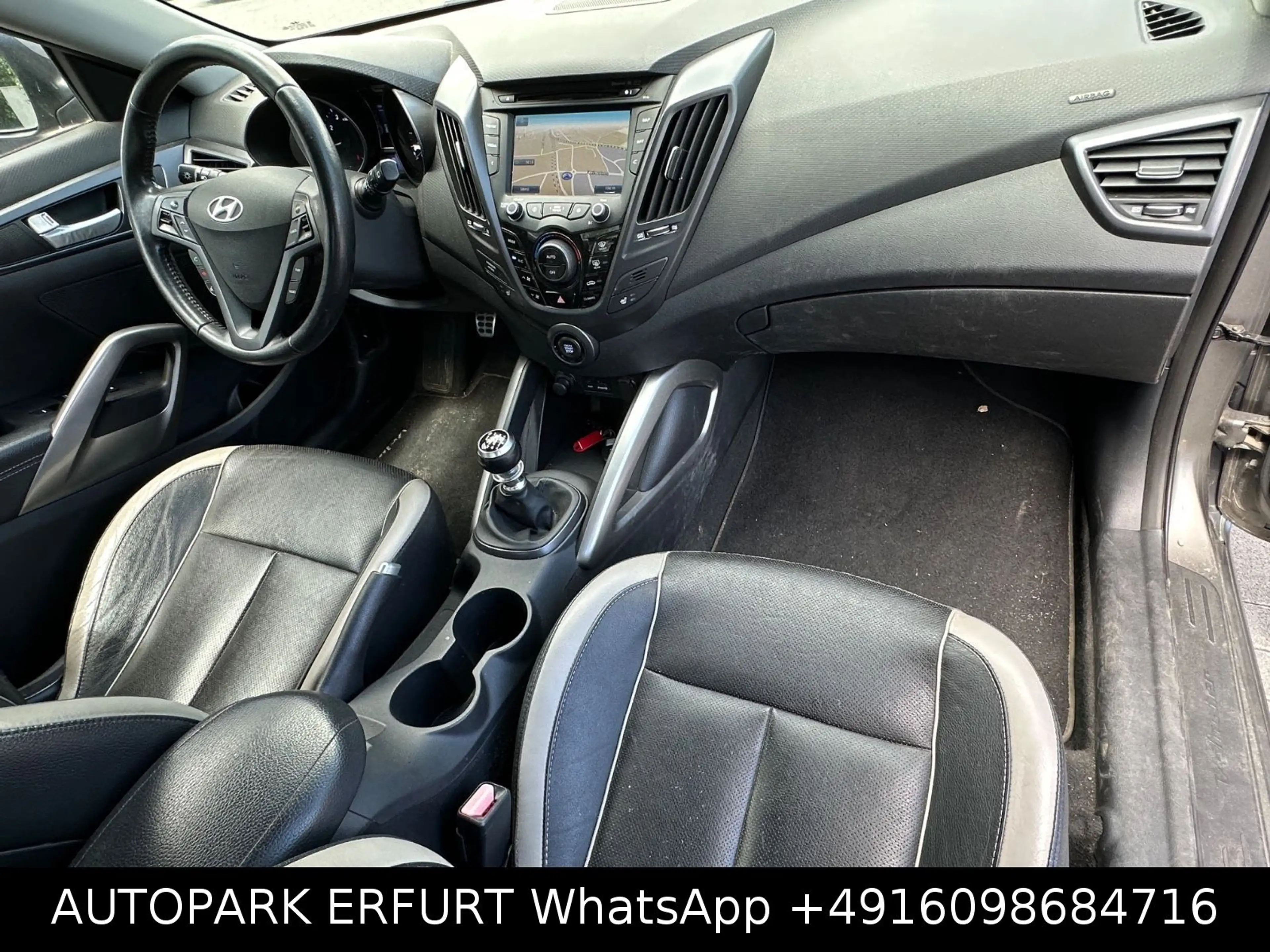 Hyundai VELOSTER Premium 1.6 TURBO*Klima*Leder*Temp*Navi — photo 22