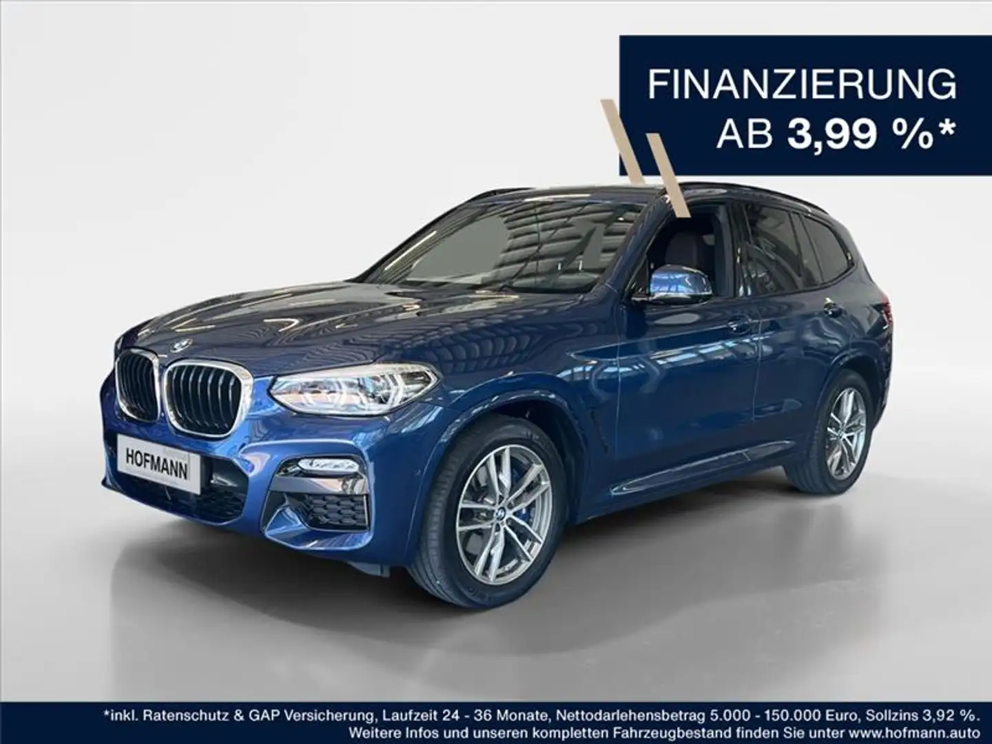 BMW X3 M Sport Bleu - 1