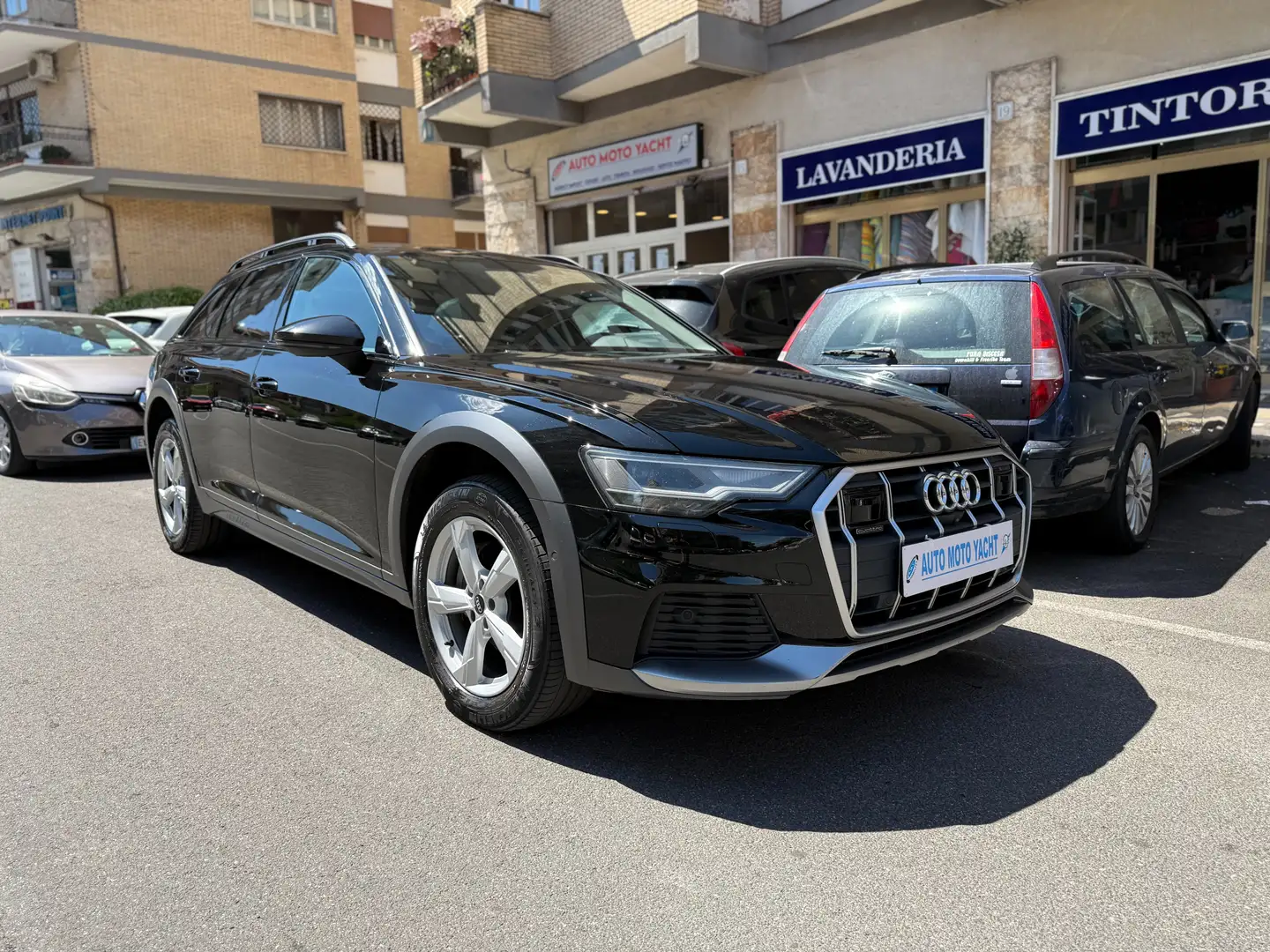 Audi A6 allroad 45 3.0 tdi mhev 48V quattro 245cv s-tronic Navi Ca Zwart - 1