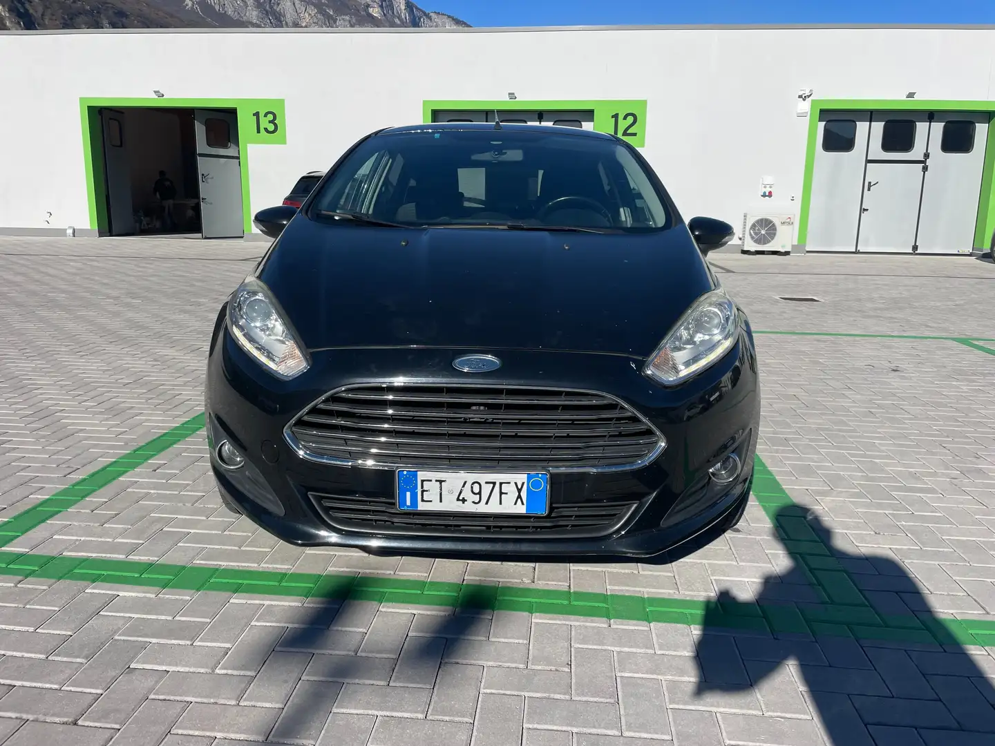 Ford Fiesta Fiesta VI 2013 5p 1.5 tdci Titanium 75cv Nero - 1