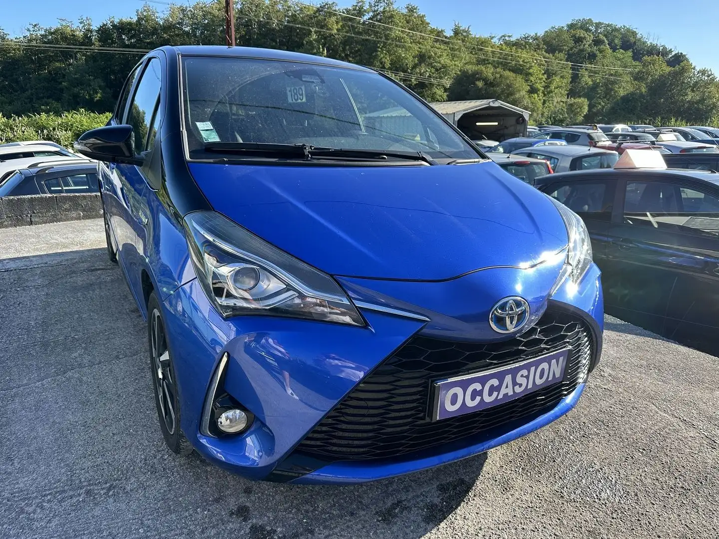 Toyota Yaris 100H COLLECTION 5P MY19 Bleu - 1
