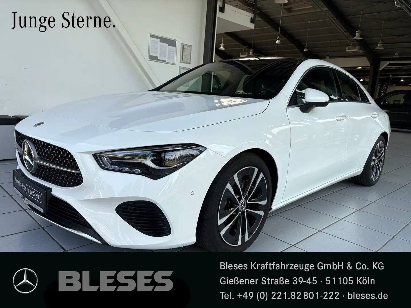 Mercedes-Benz CLA 180 CLA 180 Coupé Progressive+MBUX P+Pano+LED+Kamera Weiß - 1