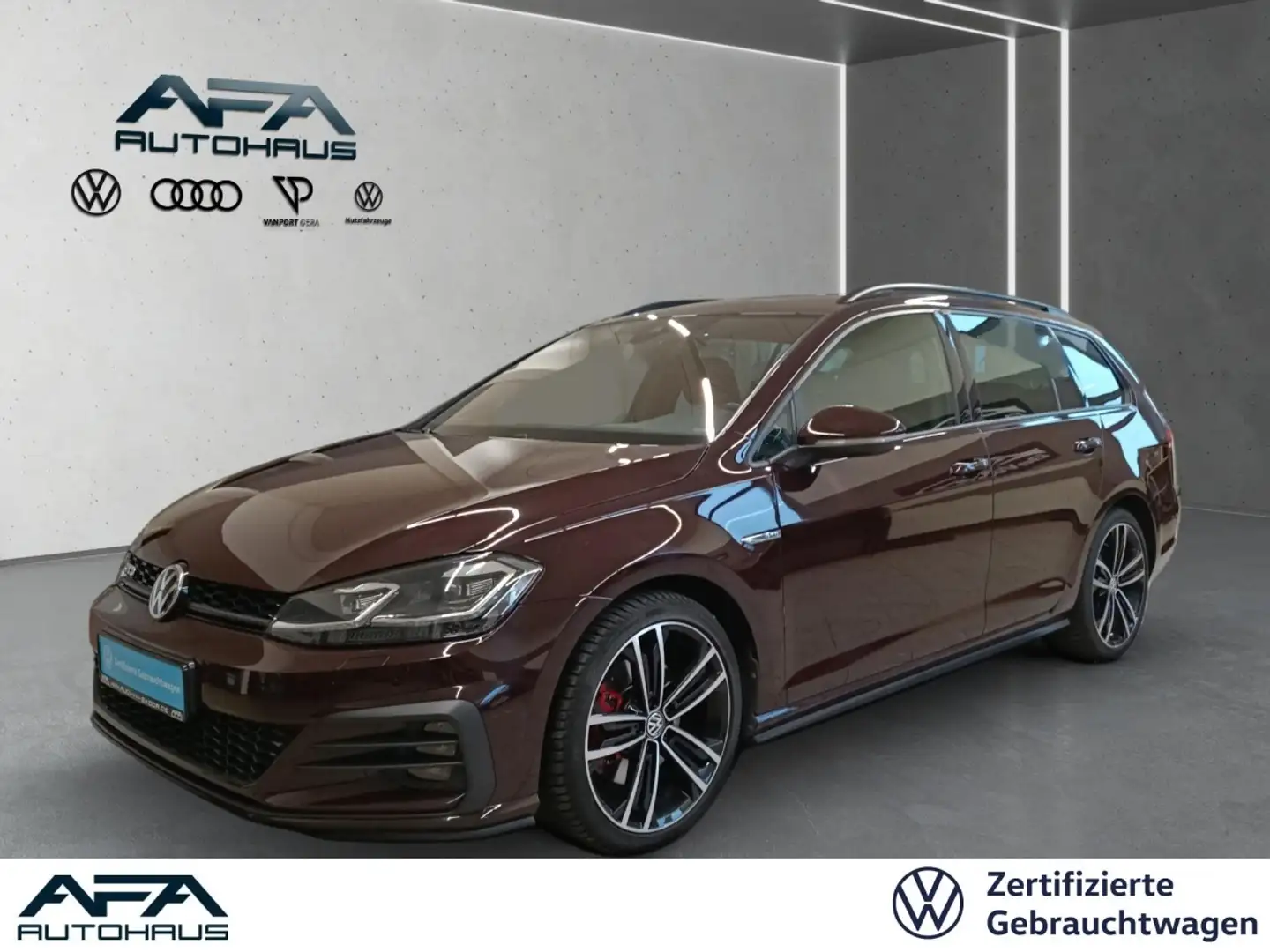 Volkswagen Golf VII Var. GTD 2.0 TDI DSG NAV*LED*ACC*DYNA Negro - 1