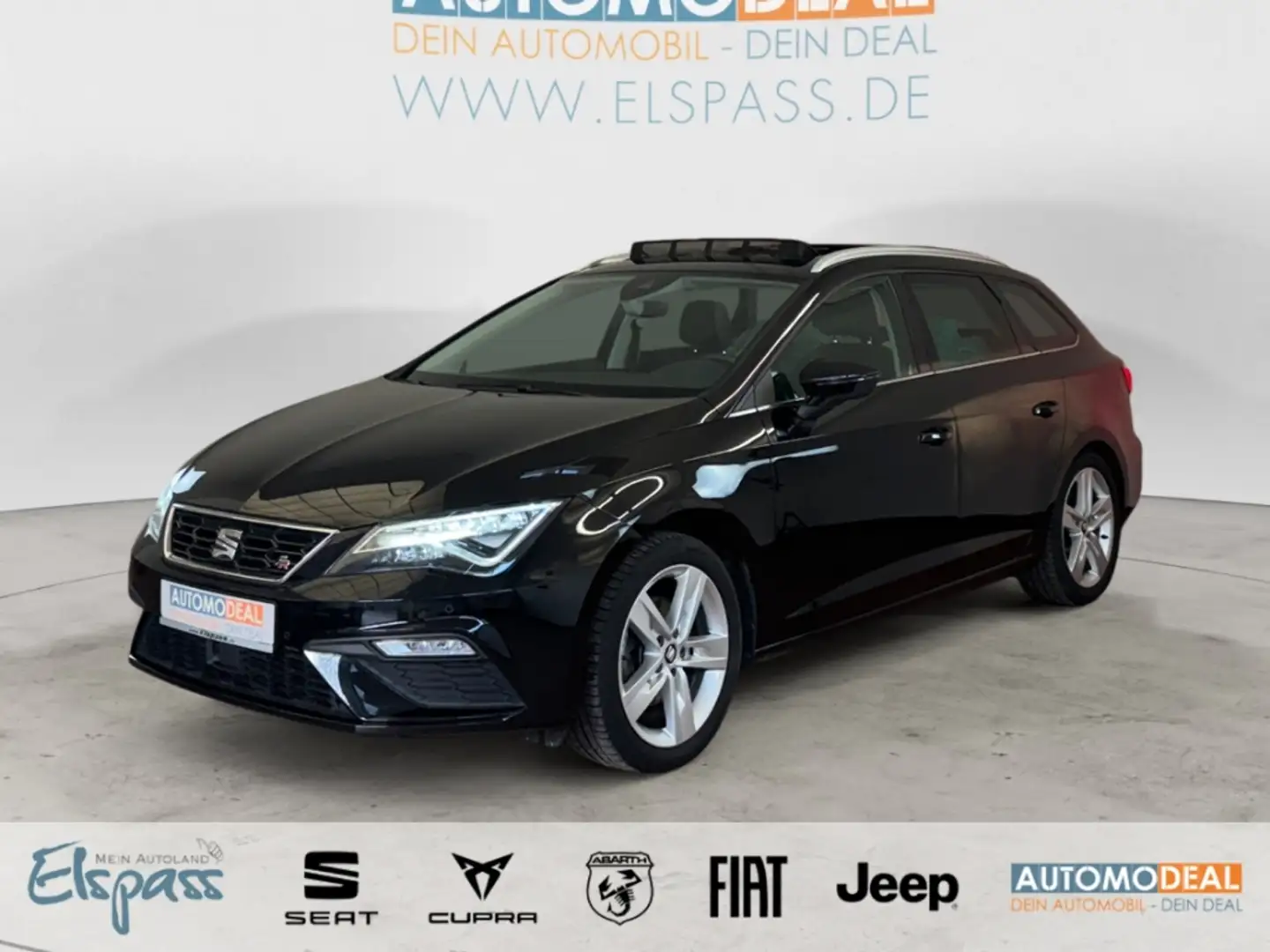 SEAT Leon ST FR NAV LED PANODACH KAMERA SITZ.HZG KEYLESS TEM Noir - 1