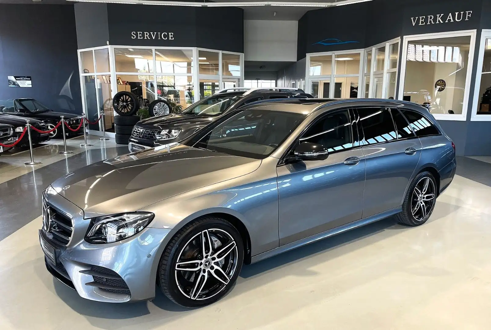 Mercedes-Benz E 220 E220d 4Matic9G AMG Line ehe.NP78T€ Standh+Mbeam - 1