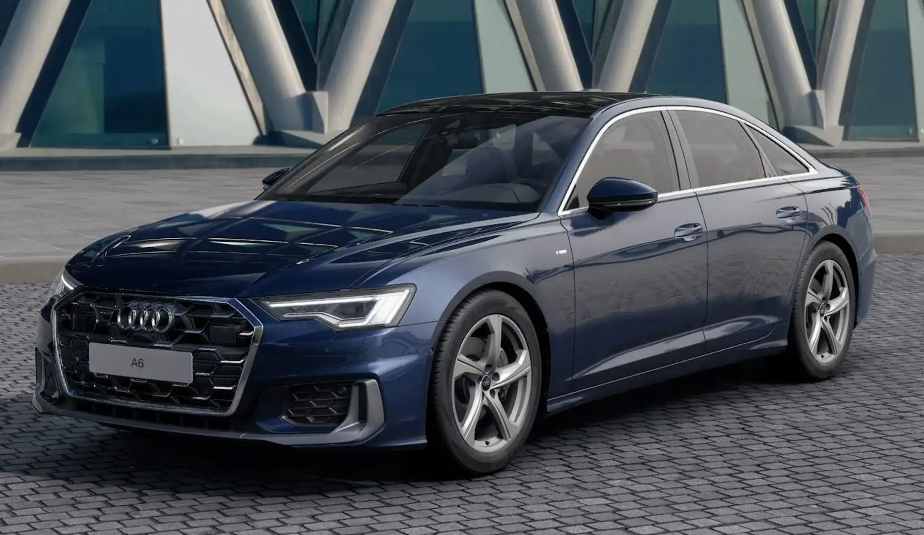 Audi A6 Lim. 45TFSI qu S LINE PANO AHK MATRIX KAMERA Blau - 1
