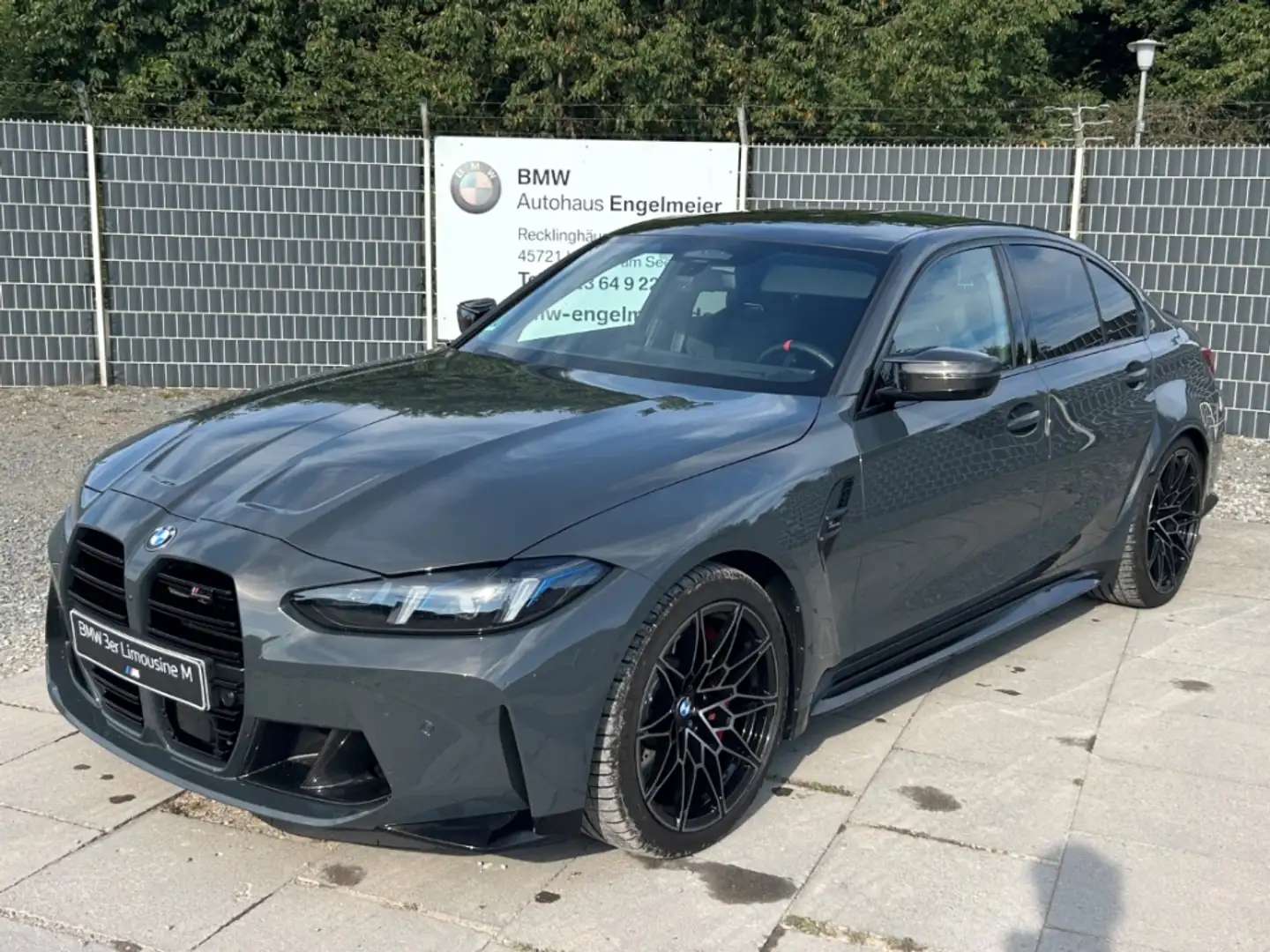 BMW M3 Competition xDrive Facelift Drivers Package! Grau - 1