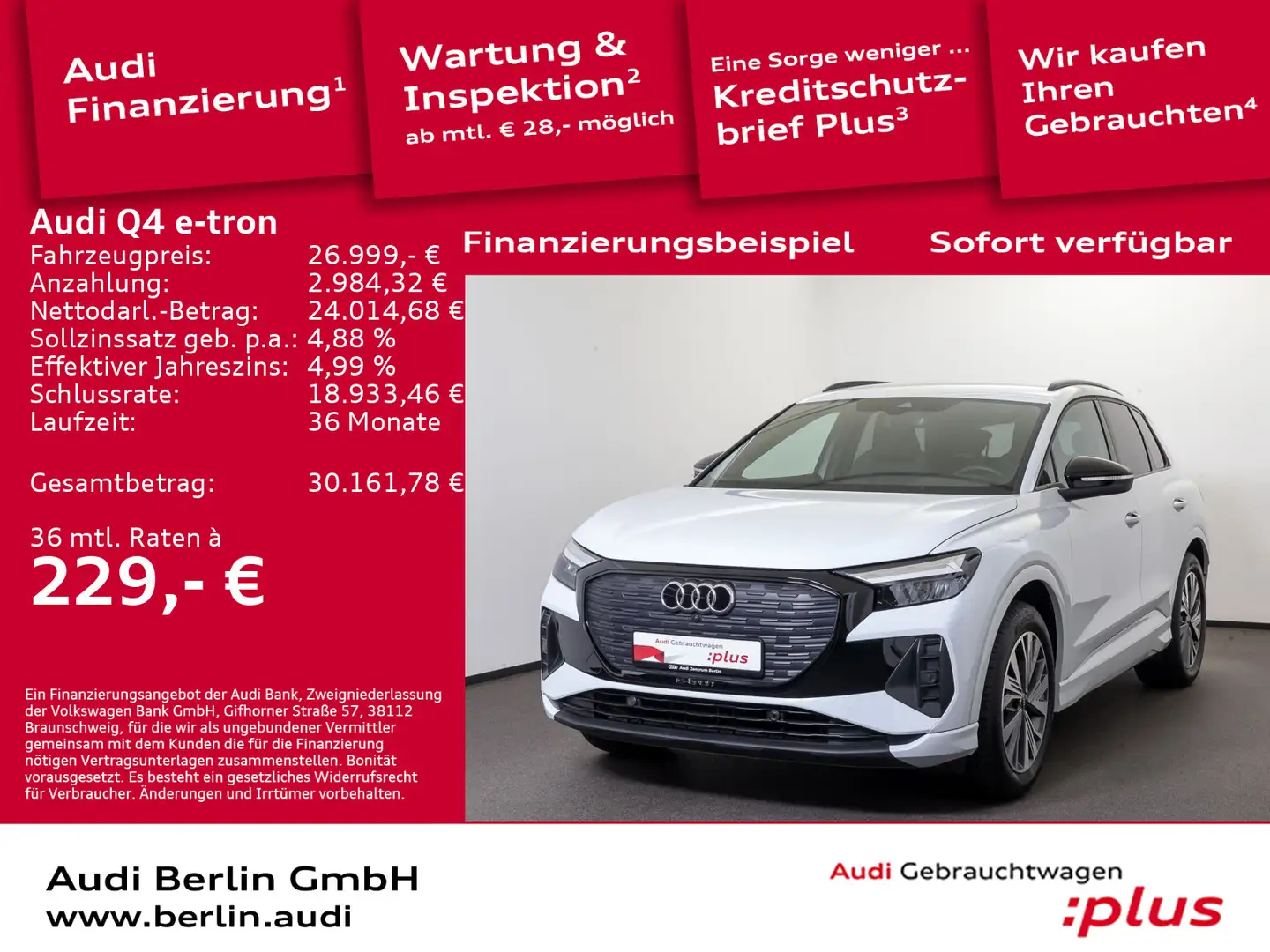 Audi Q4 e-tron 35 VIRTUAL SITZHZG LED PDC NAVI Wit - 1