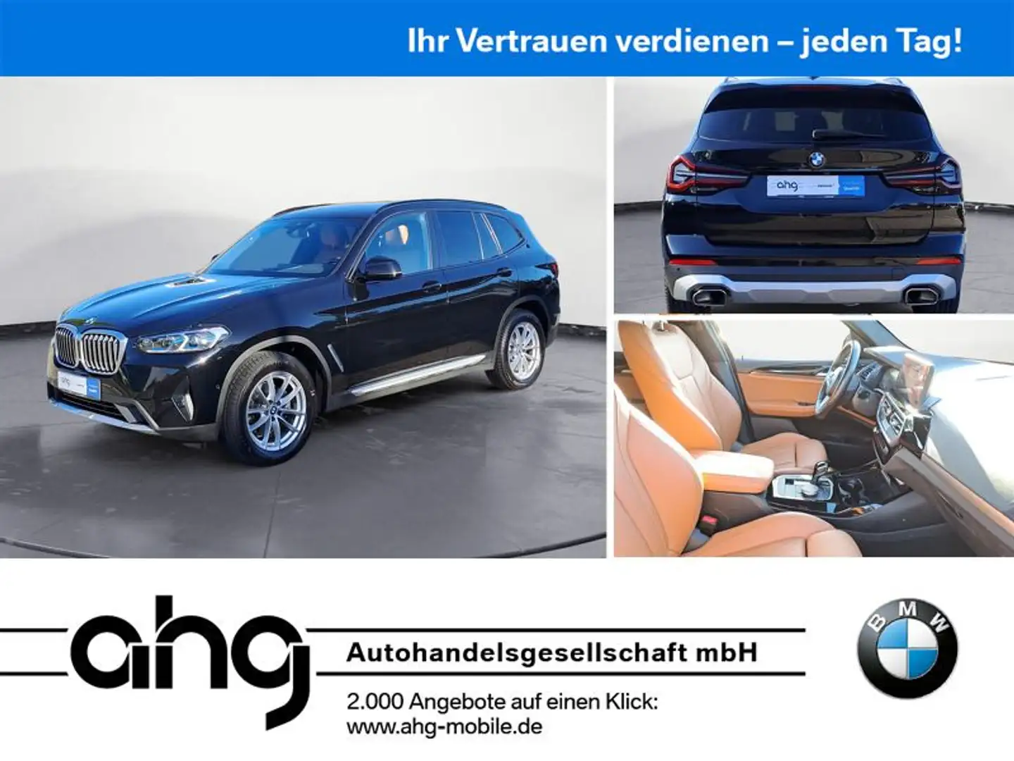 BMW X3 xDrive20d AT *MSport*Shadow*LiveCockpit*Kamer Zwart - 1