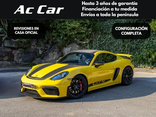 Porsche 718 Spyder Cayman GT4