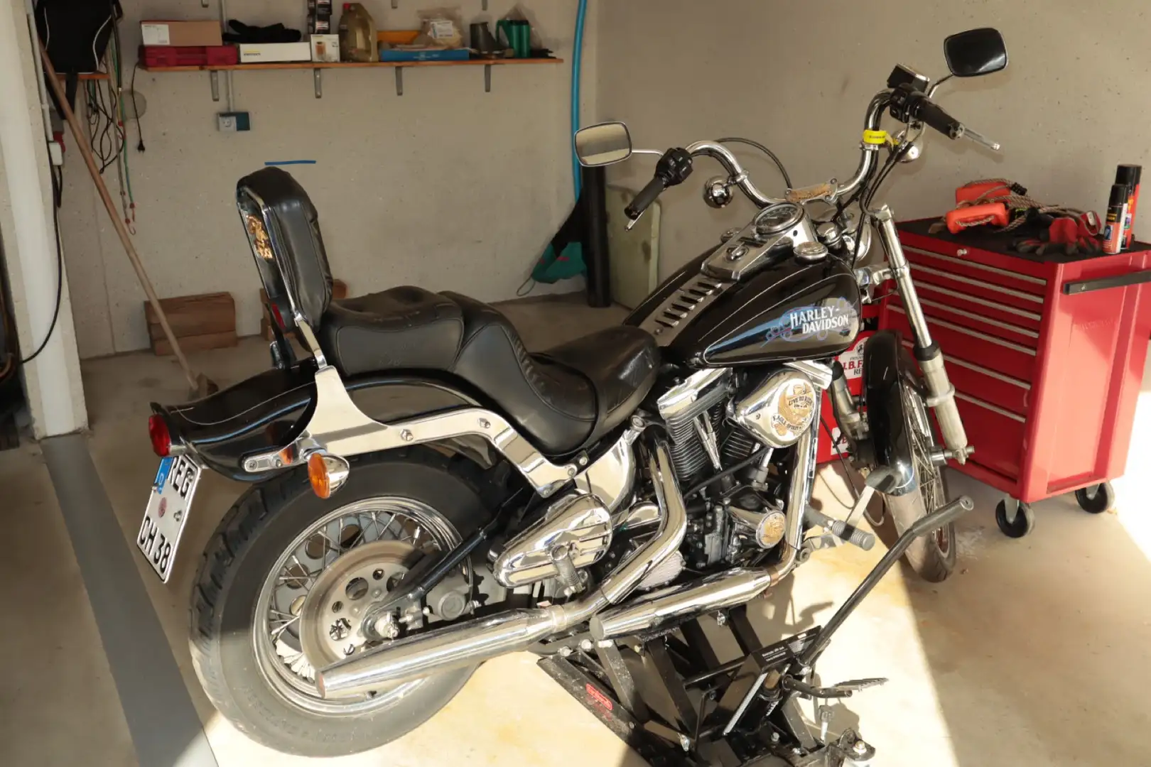 Harley-Davidson Softail FXSTC Softail Siyah - 2