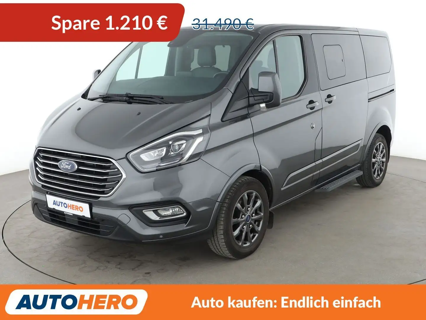 Ford Tourneo Custom 2.0 TDCi 320 L1 Tourneo Titanium X *NAVI*BI-XENON* Grau - 1