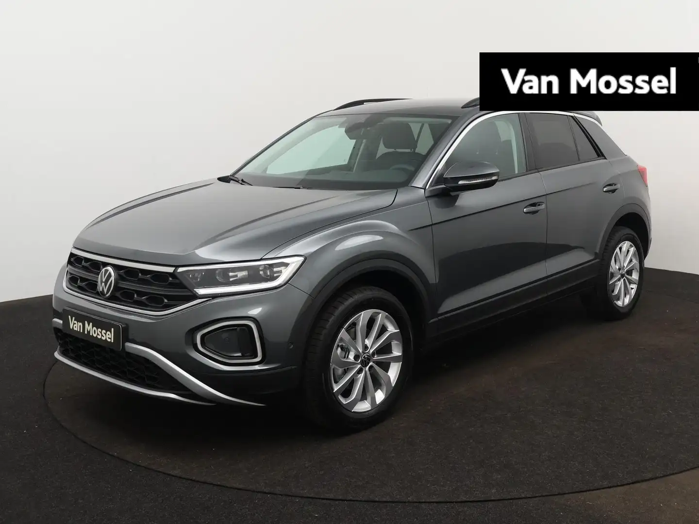 Volkswagen T-Roc 1.0 TSI Oranje Edition 116 PK | Navigatie | Apple Grijs - 1