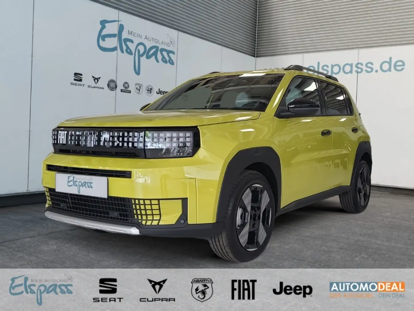 Fiat Grande Panda Hybrid La Prima SHZG LHZG NAVI KAM PDC vo+hi LED Galben - 1