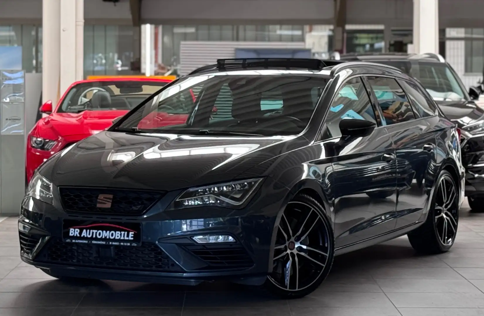 SEAT Leon Cupra 300 4Drive*LED*Pano*Kamera*Beats*ACC*2.Hand Grigio - 1