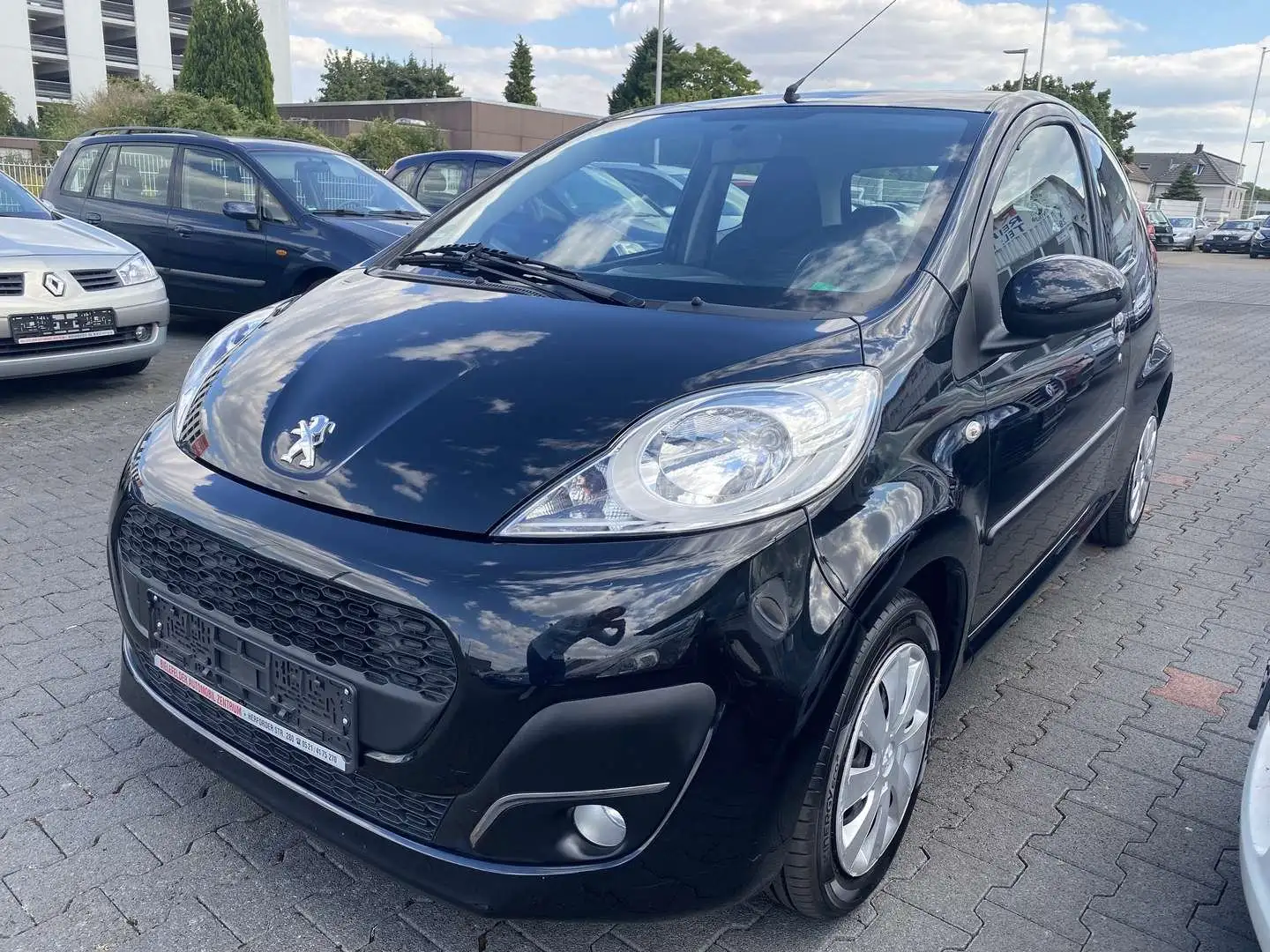 Peugeot 107 Active| 1.Hand | TÜV NEU Schwarz - 2