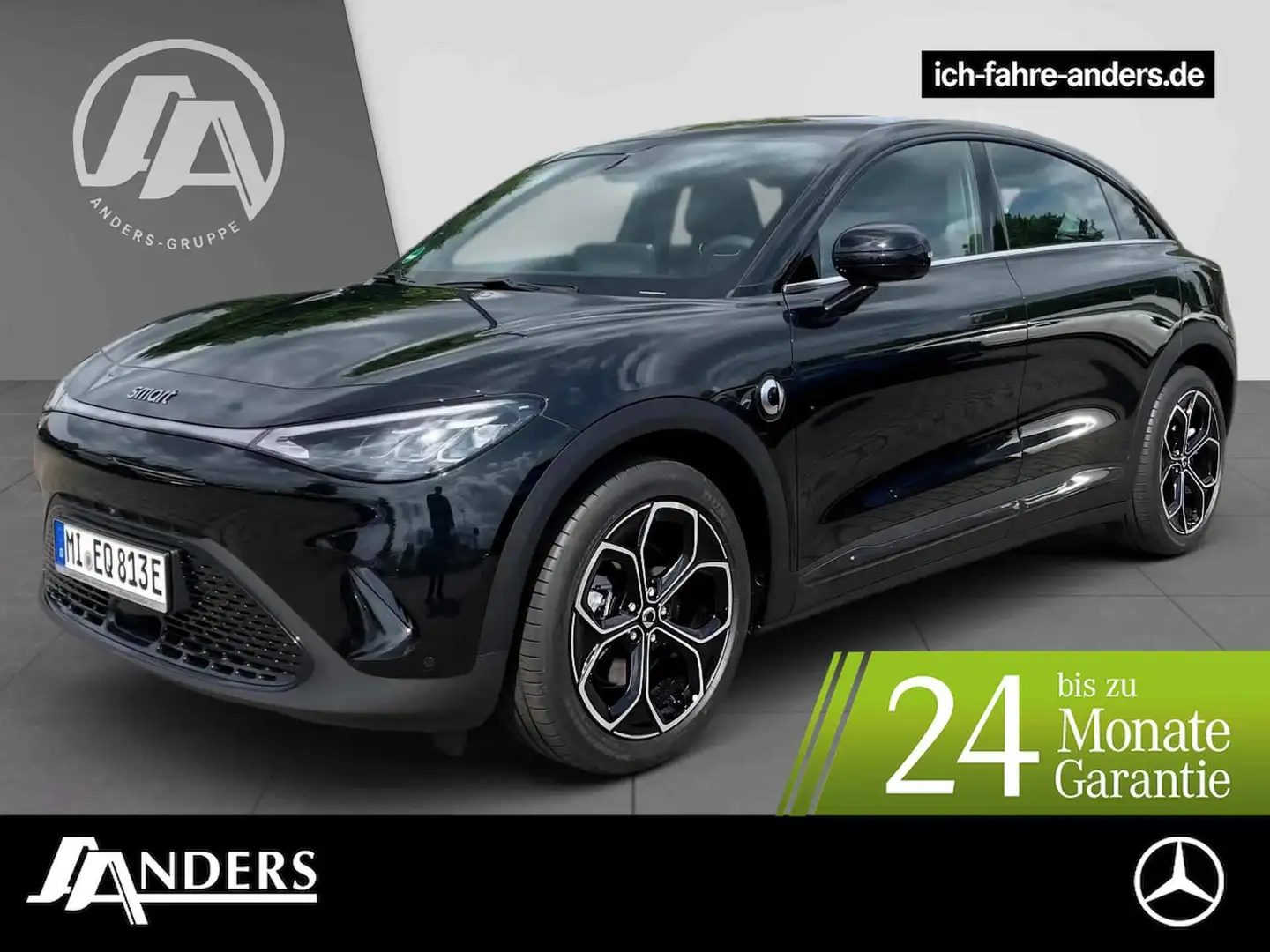 smart #3 Pro+ +PDC+Distronic+Pano+SHZ+KeyLess+LM+LED Schwarz - 1