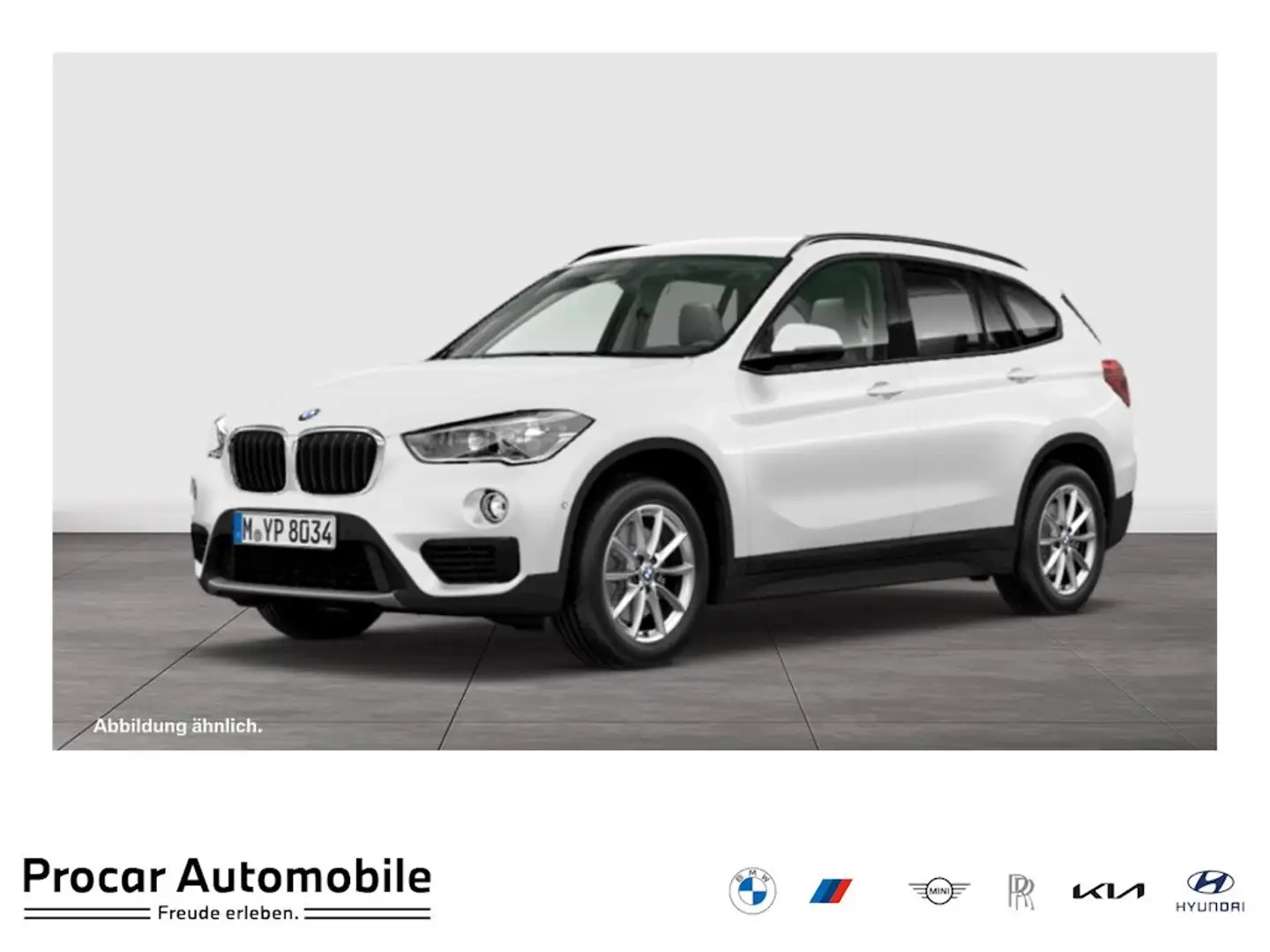 BMW X1 sDrive18i Advantage Navi+LED+SHZ+RFK+Parkasisstent Weiß - 1